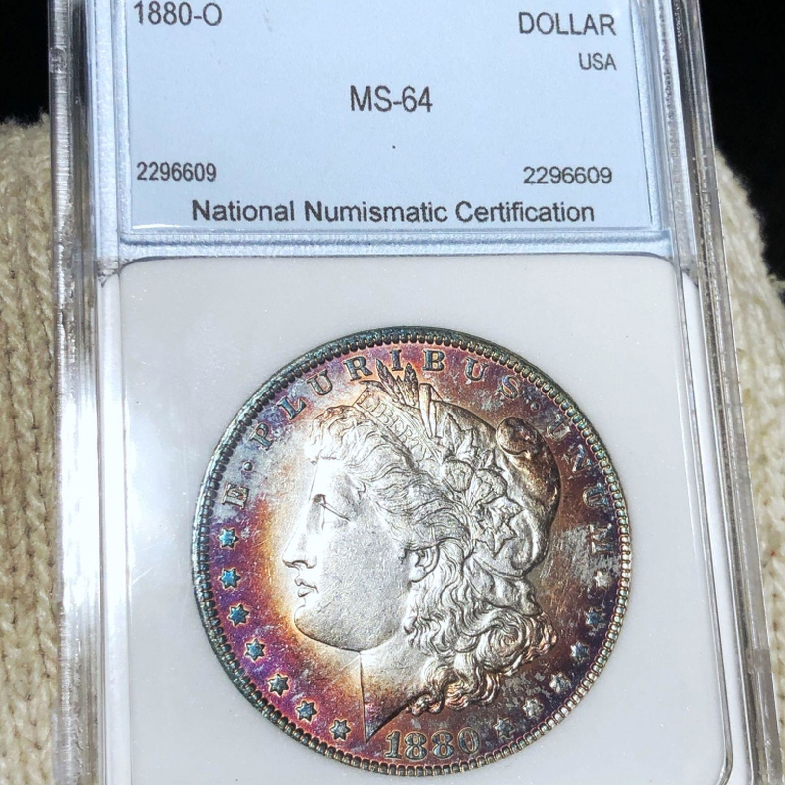 1880-O Morgan Silver Dollar NNC - MS64 (1 of 2)