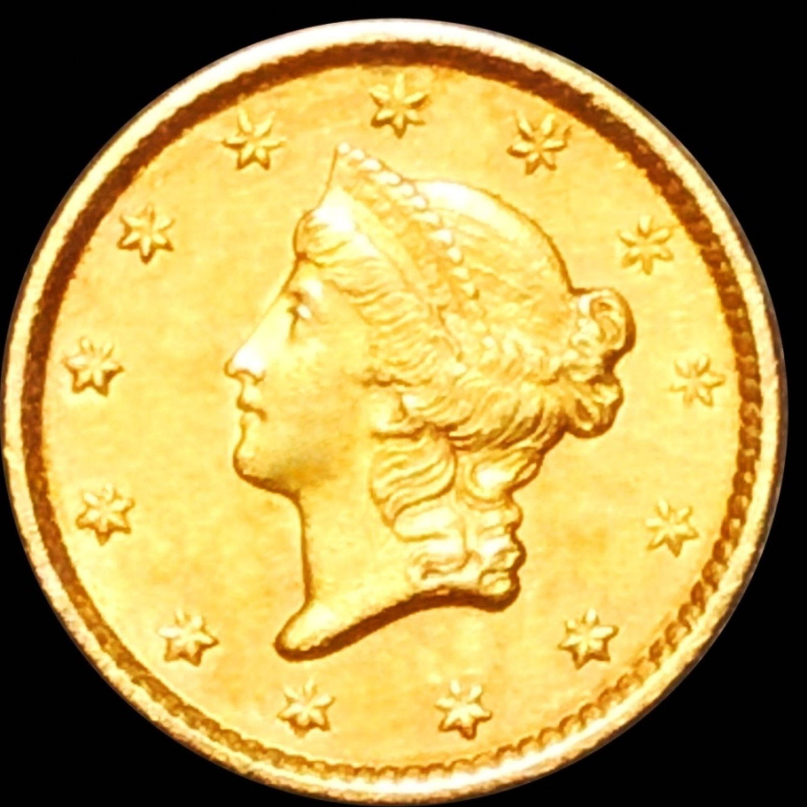 1852 Rare Gold Dollar UNCIRCULATED (1 of 2)