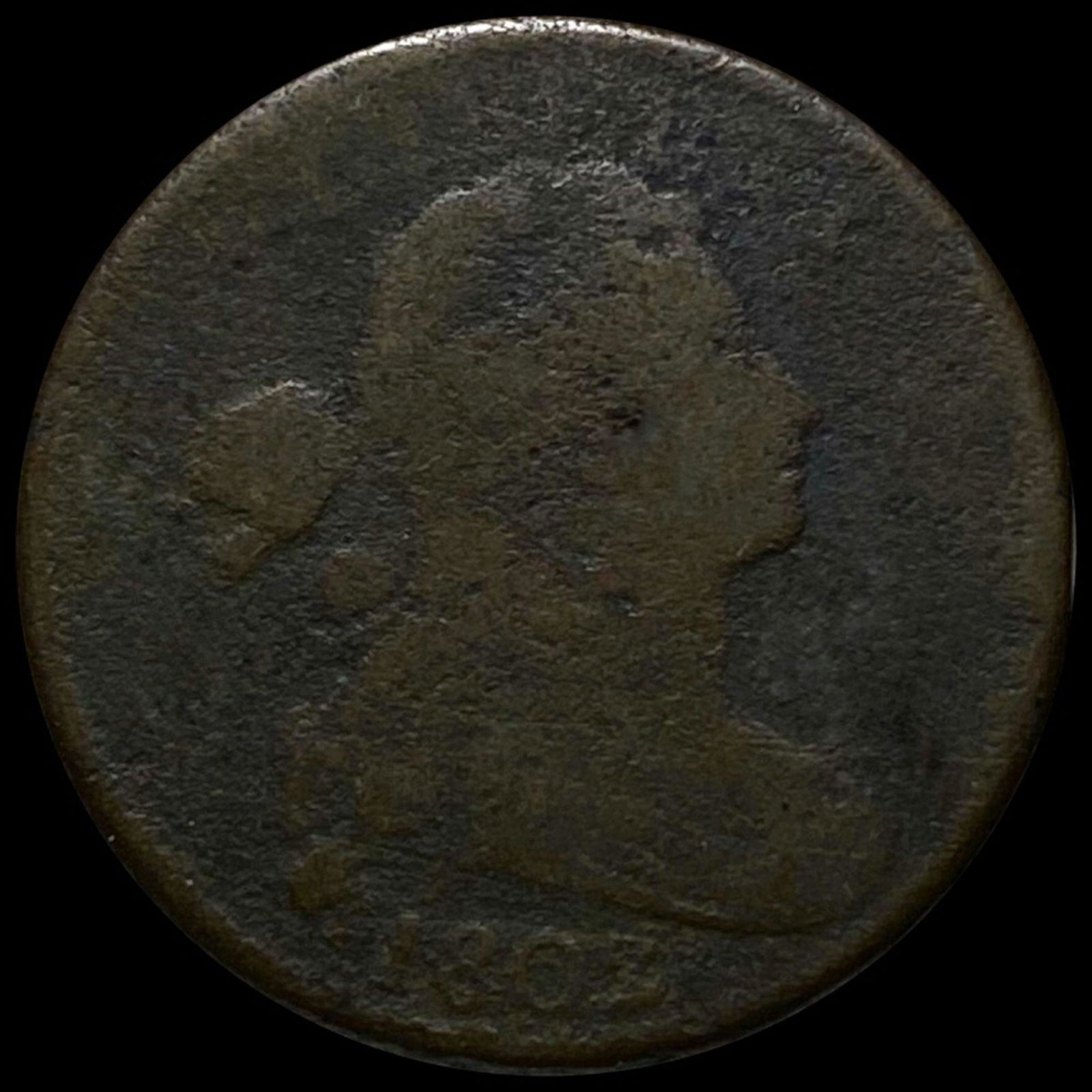 1802 Draped Bust Large Cent NICELY CIRCULATED (1 of 2)