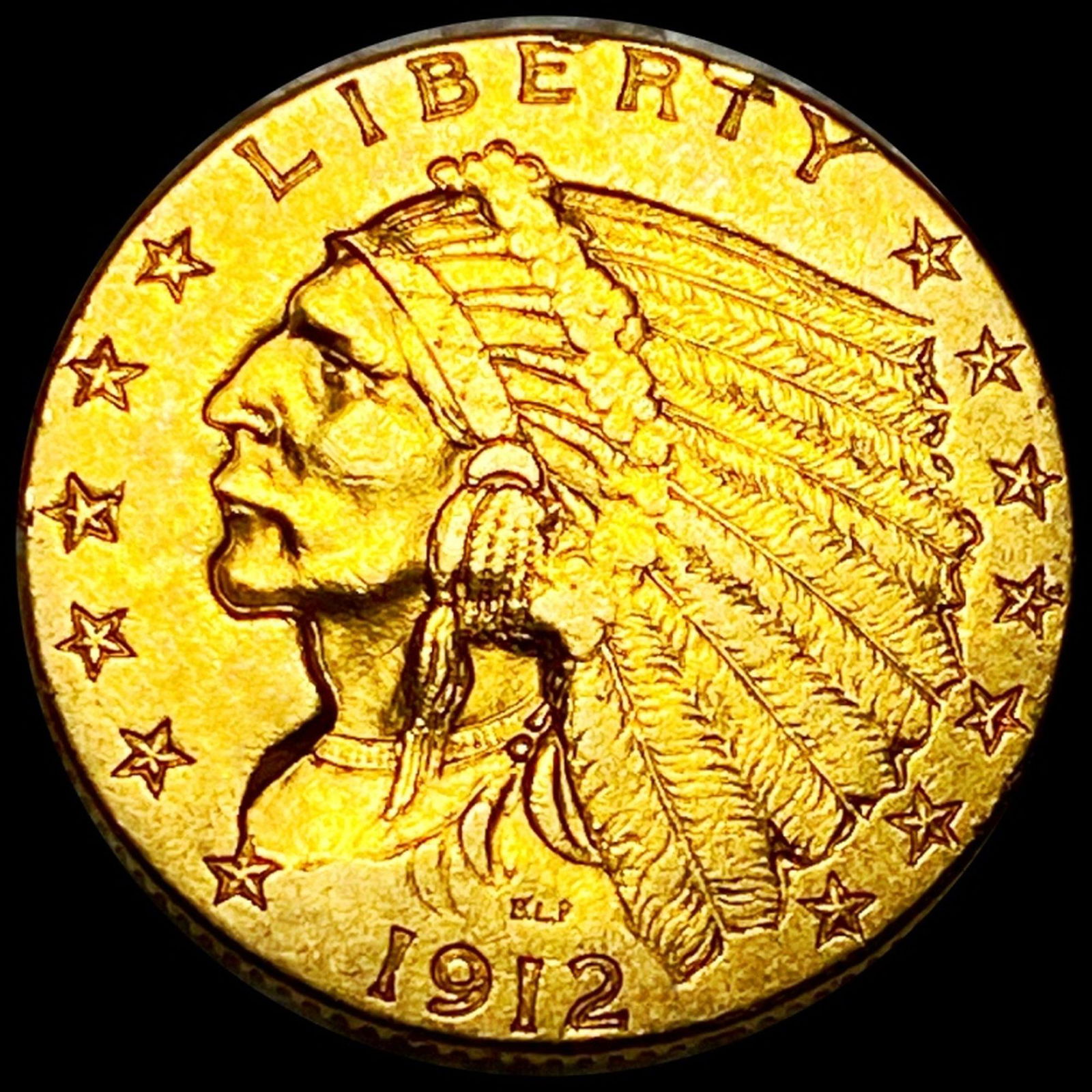 1912 $2.50 Gold Quarter Eagle UNCIRCULATED (1 of 2)