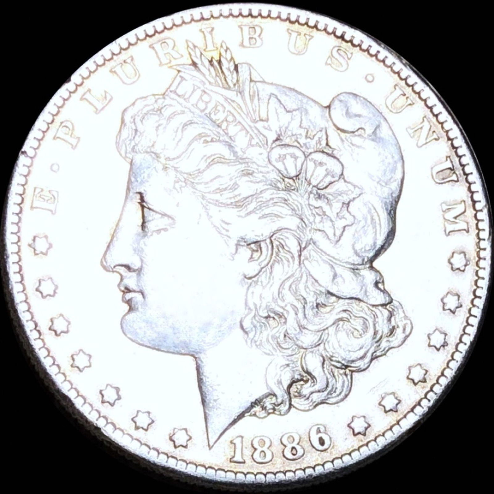 1886-S Morgan Silver Dollar NEARLY UNCIRCULATED (1 of 2)