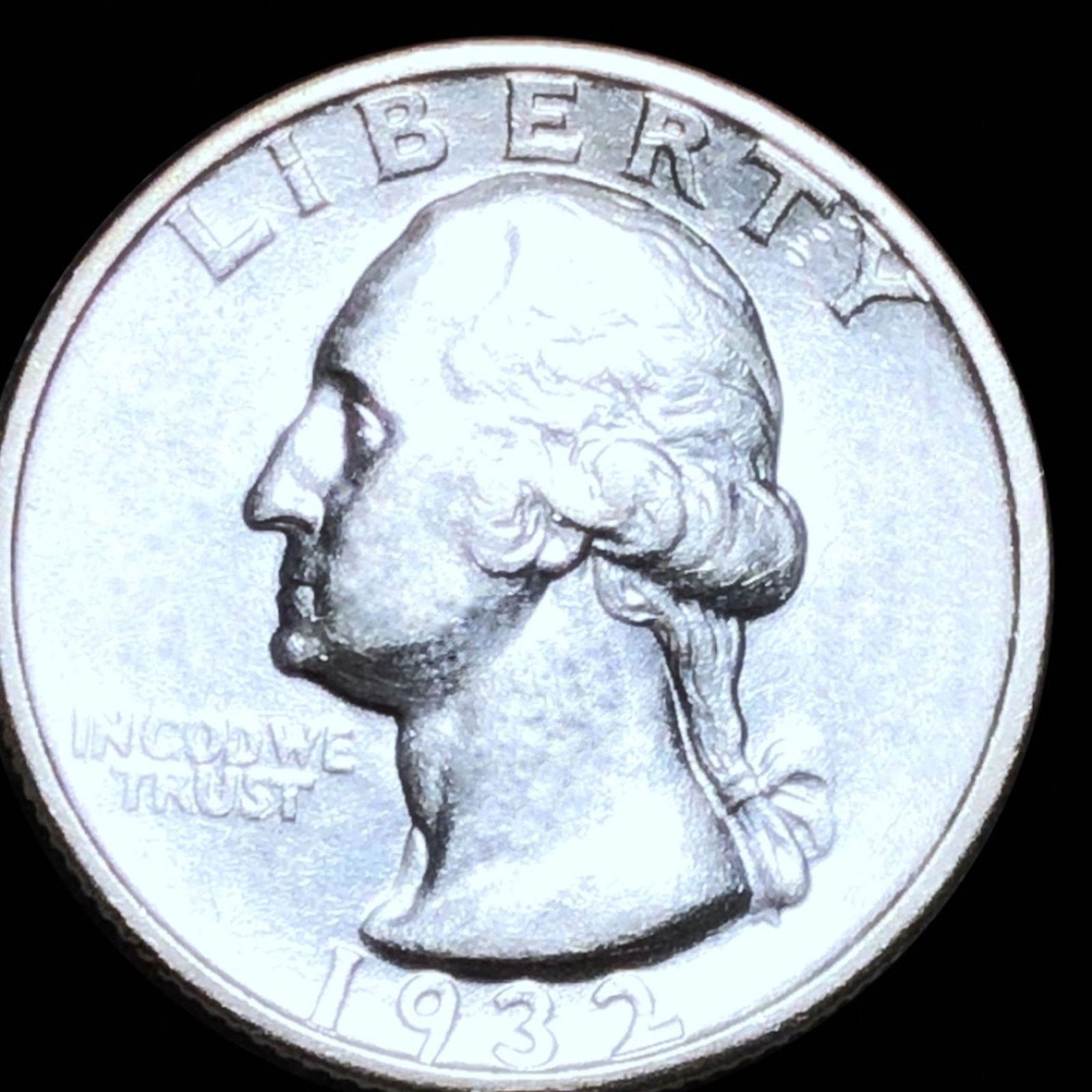 1932-S Washington Silver Quarter  UNCIRCULATED (1 of 2)