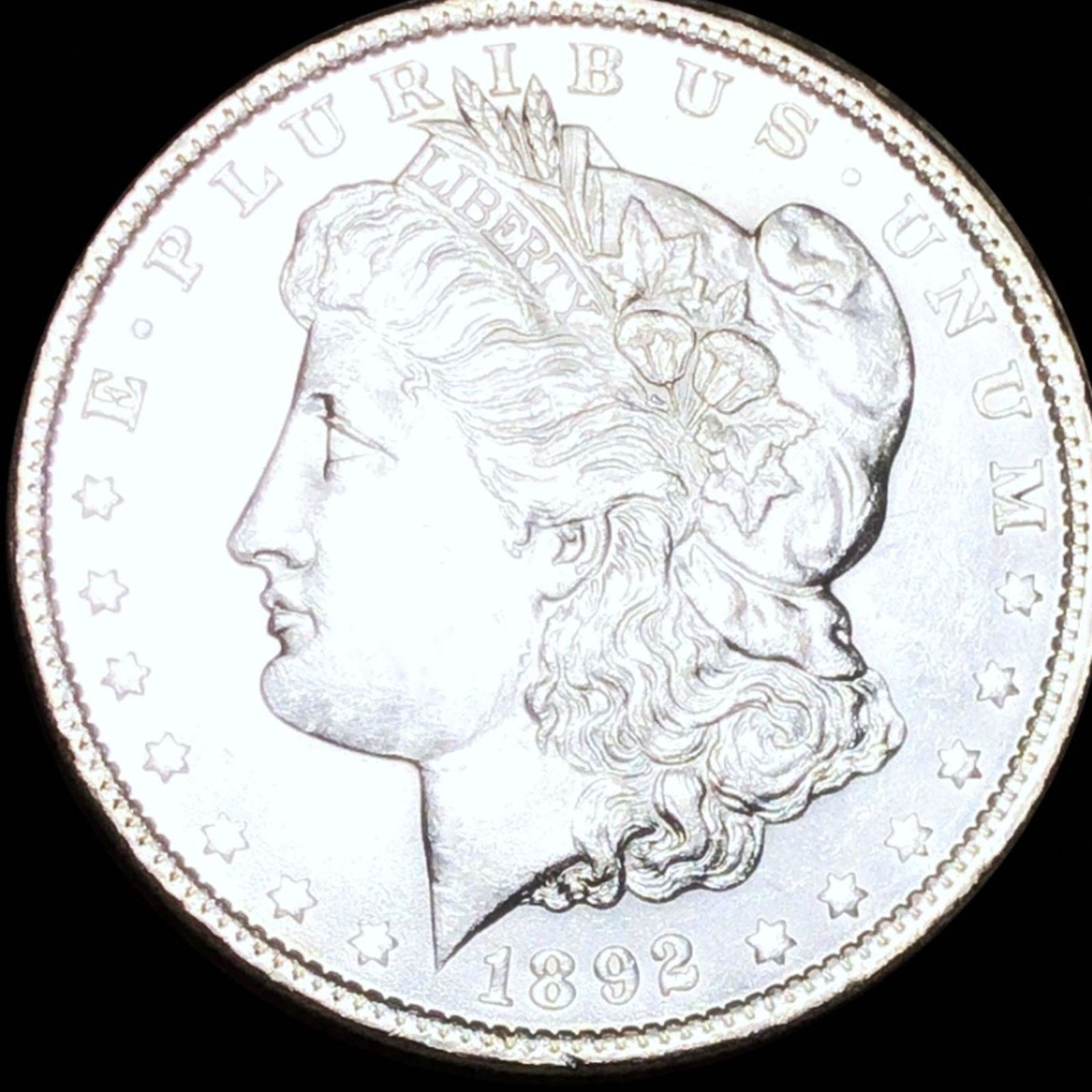 1892 Morgan Silver Dollar UNCIRCULATED (1 of 2)