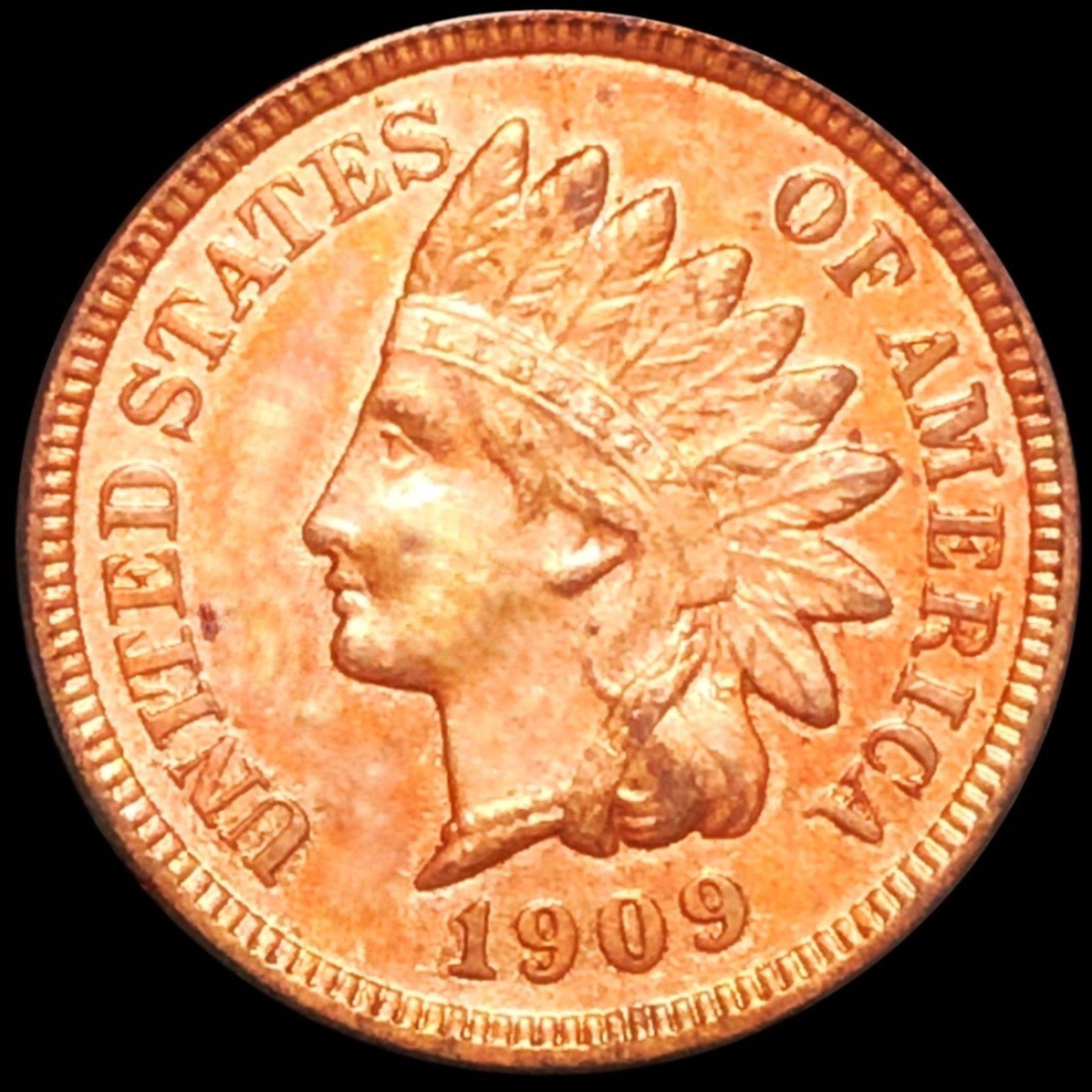 1909 Indian Head Penny UNCIRCULATED (1 of 2)