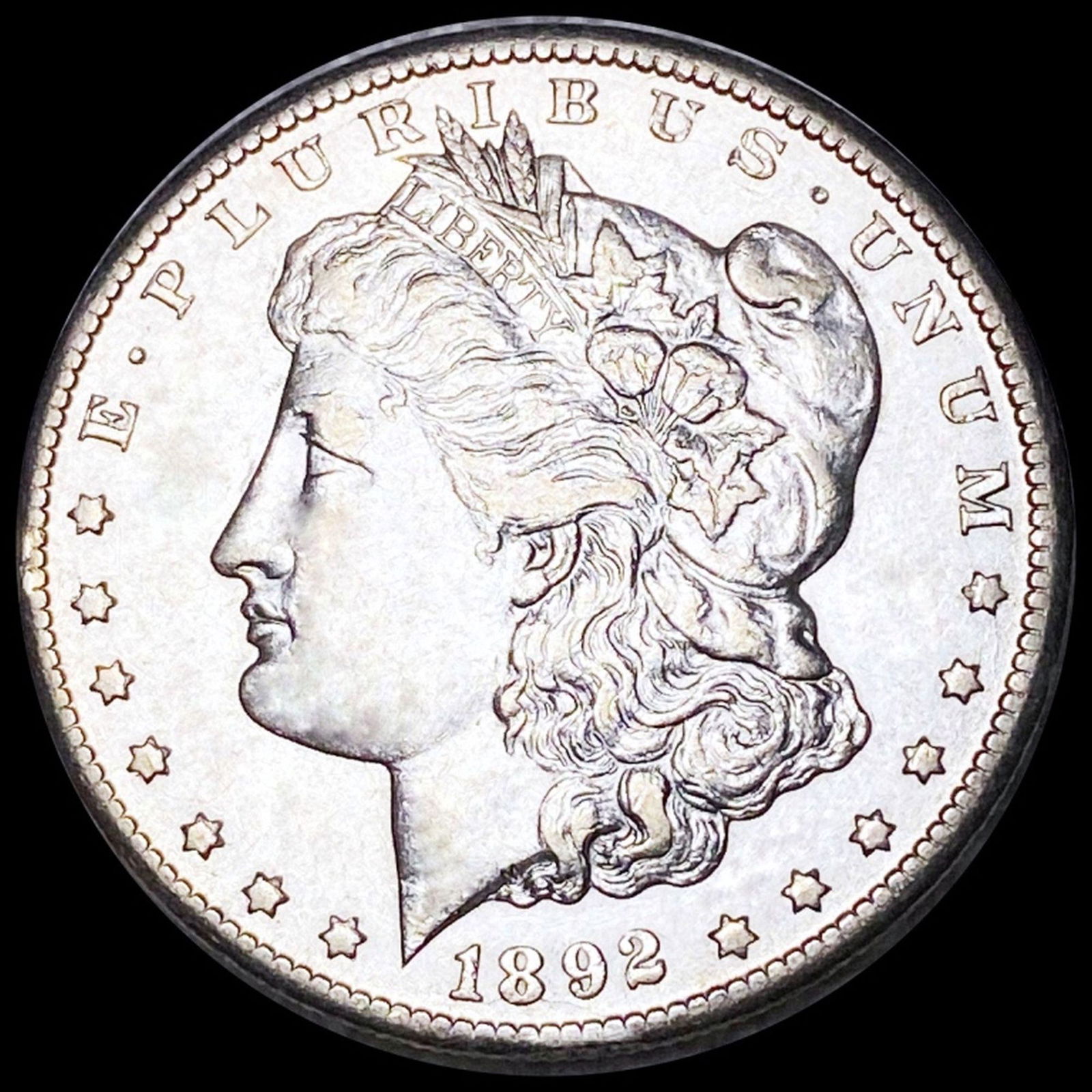 1892-CC Morgan Silver Dollar UNCIRCULATED (1 of 2)
