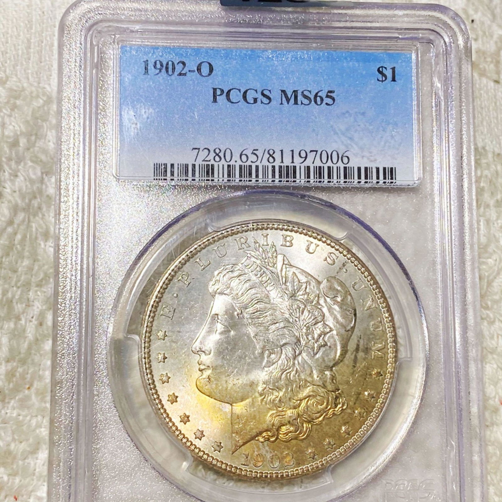 1902-O Morgan Silver Dollar PCGS - MS65 (1 of 2)