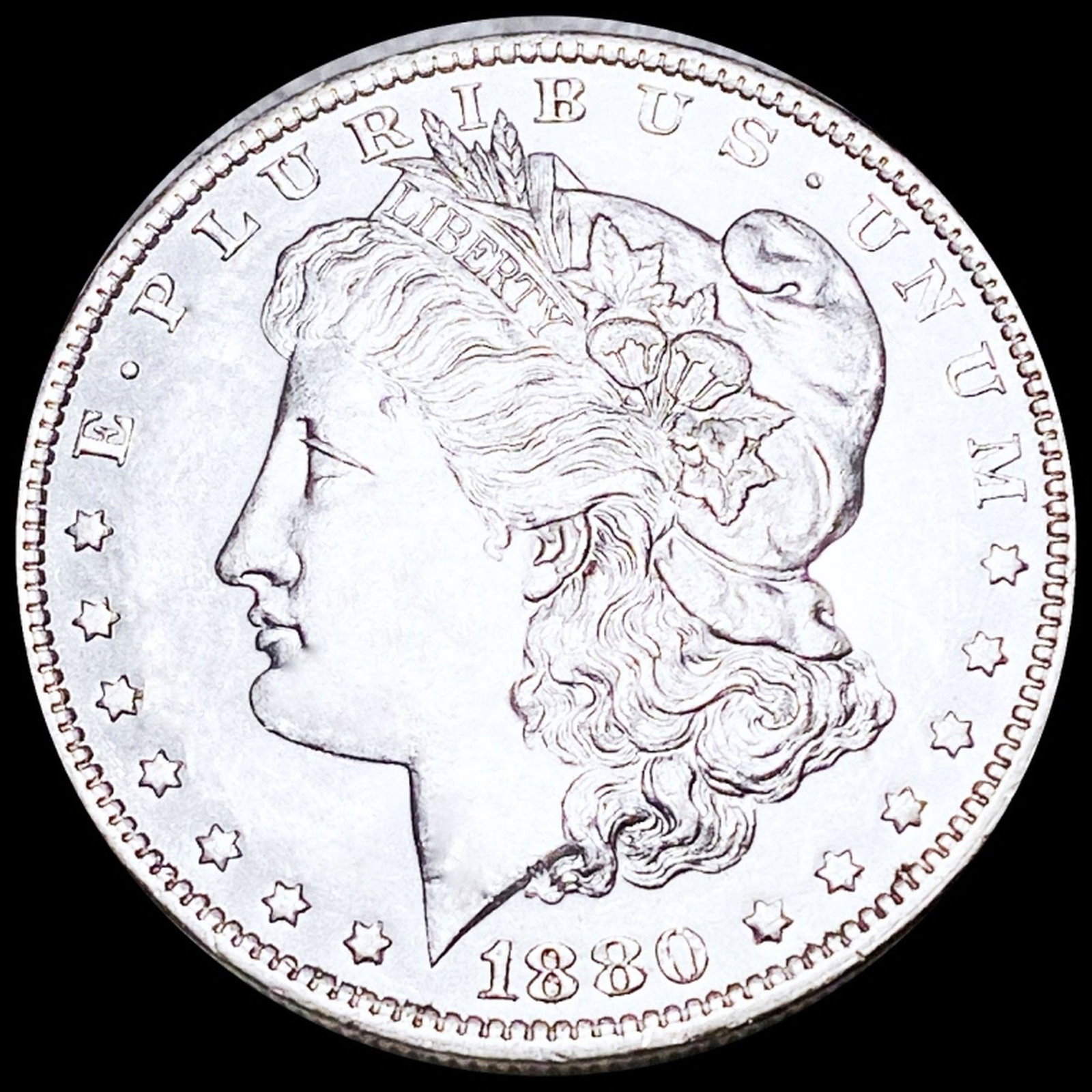 1880-O "MICRO O" Morgan Silver Dollar UNCIRCULTED (1 of 2)
