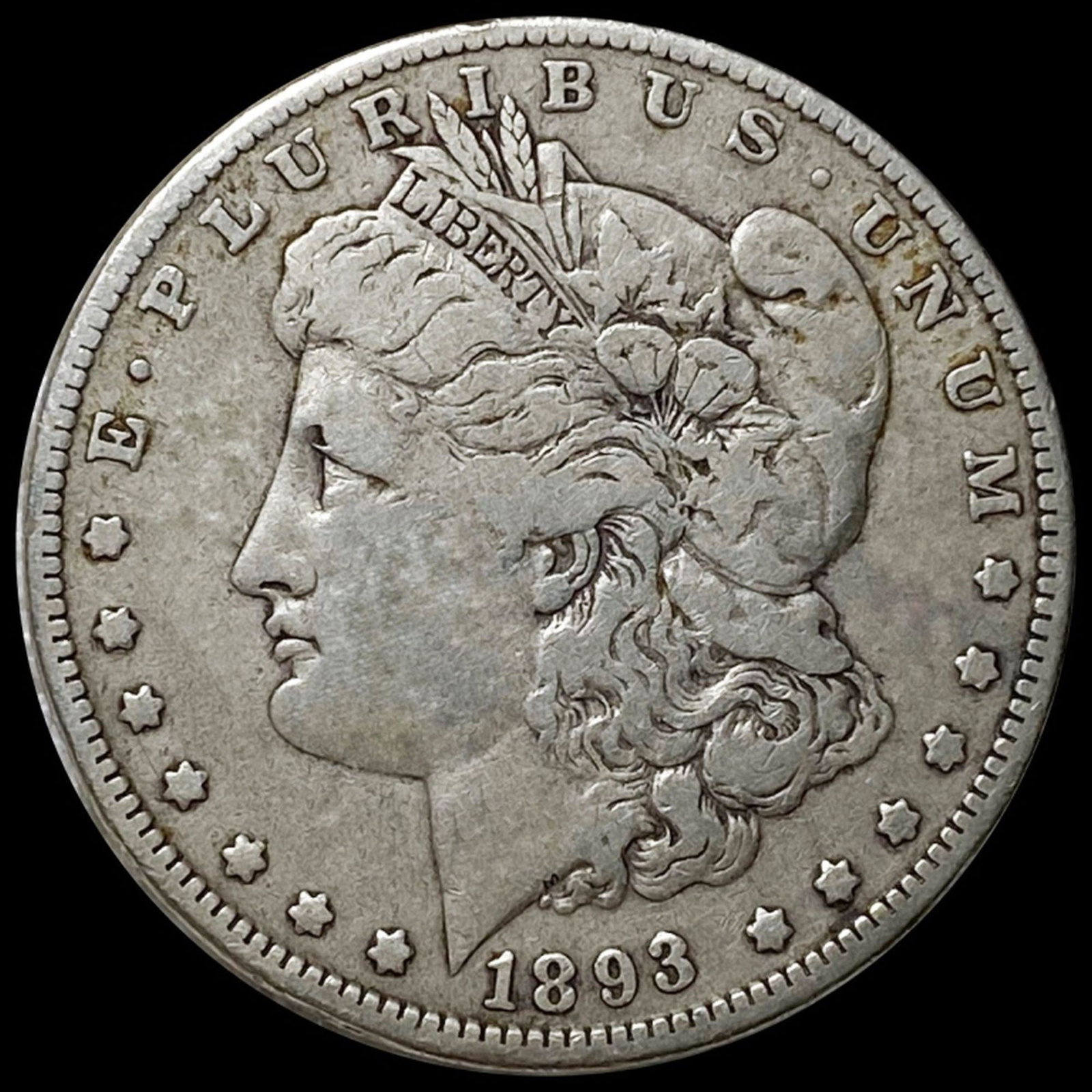 1893 Morgan Silver Dollar NICELY CIRCULATED (1 of 2)