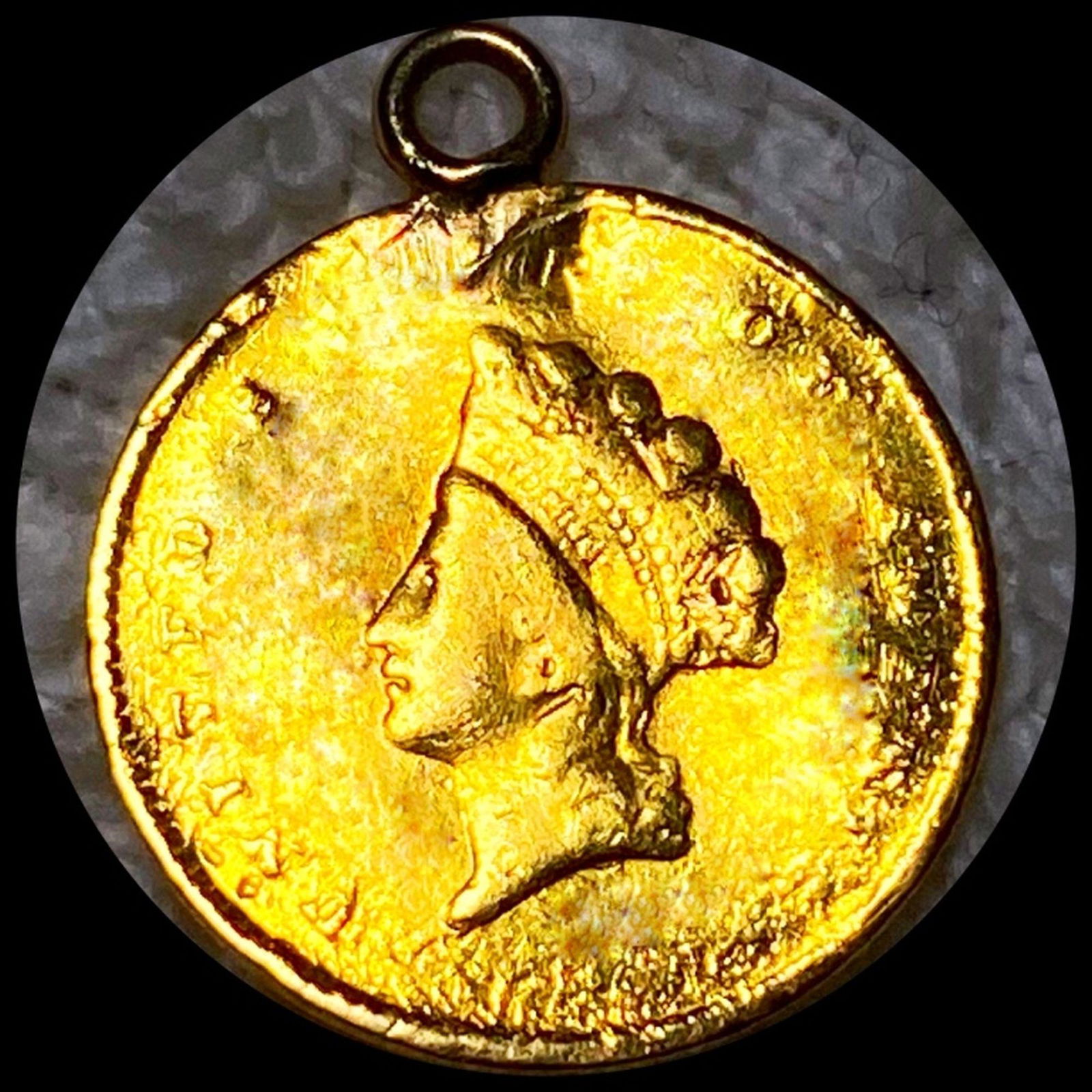 1855 TY2 Rare Gold Dollar NICELY CIRCULATED (1 of 2)