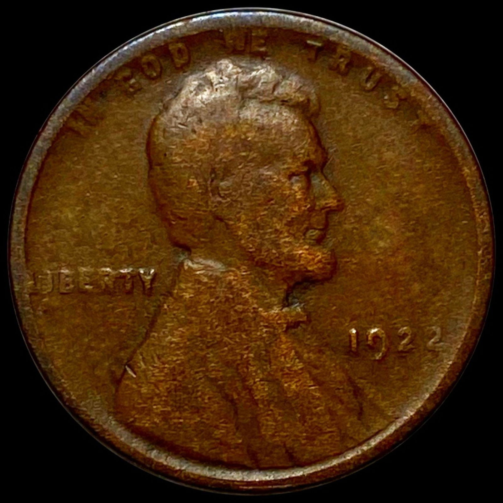 1922 "NO D" Lincoln Wheat Penny NICELY CIRCULATED (1 of 2)