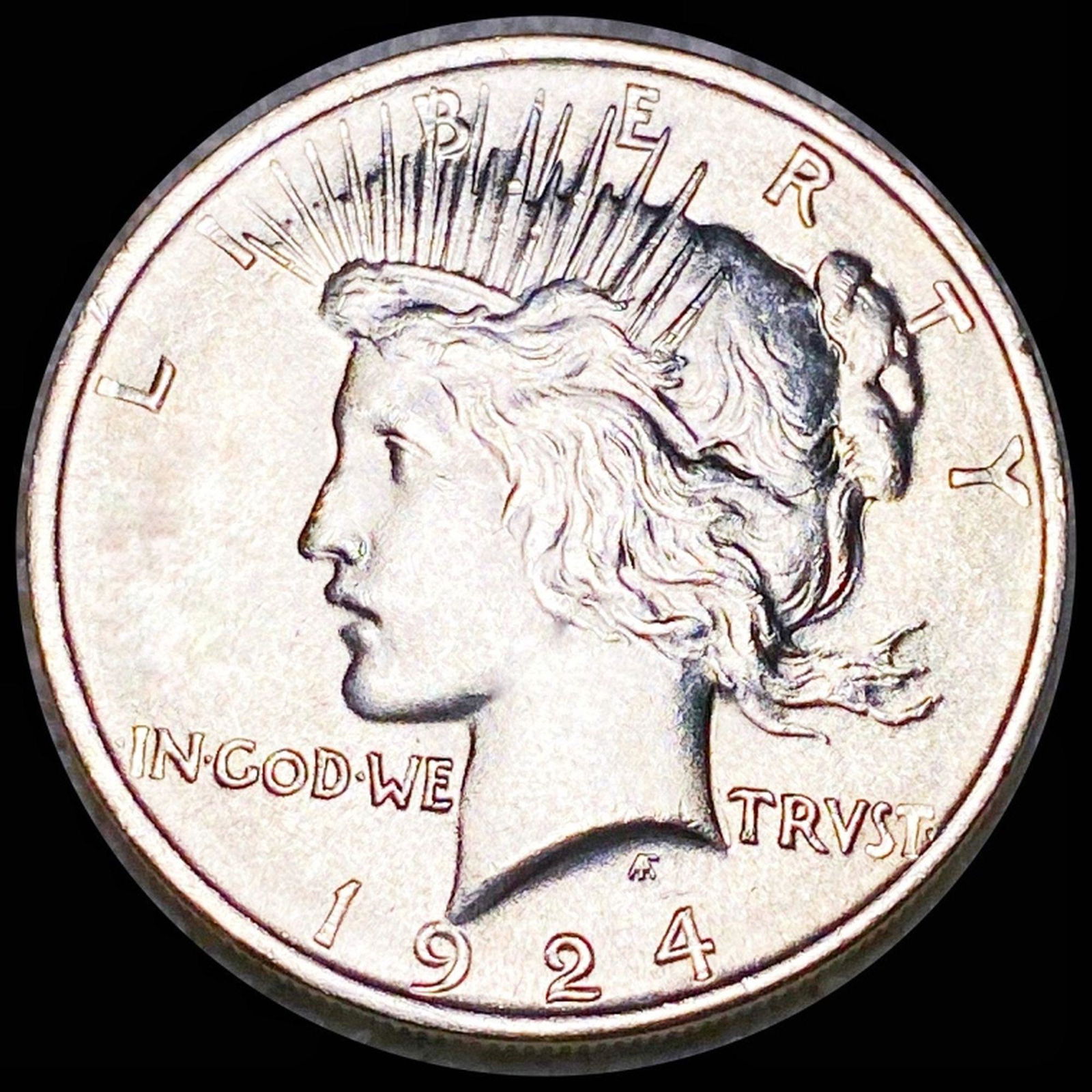 1924 Silver Peace Dollar UNCIRCULATED (1 of 2)