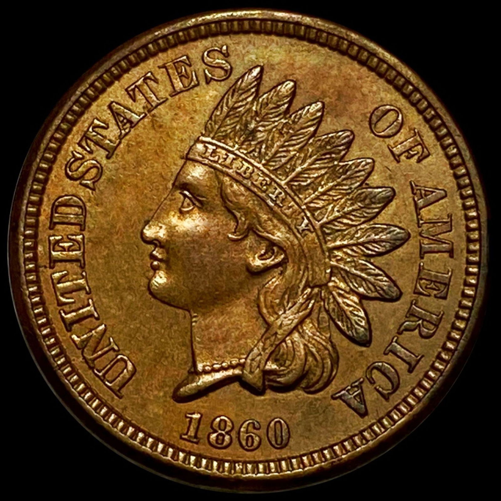 1860 Indian Head Penny UNCIRCULATED (1 of 2)