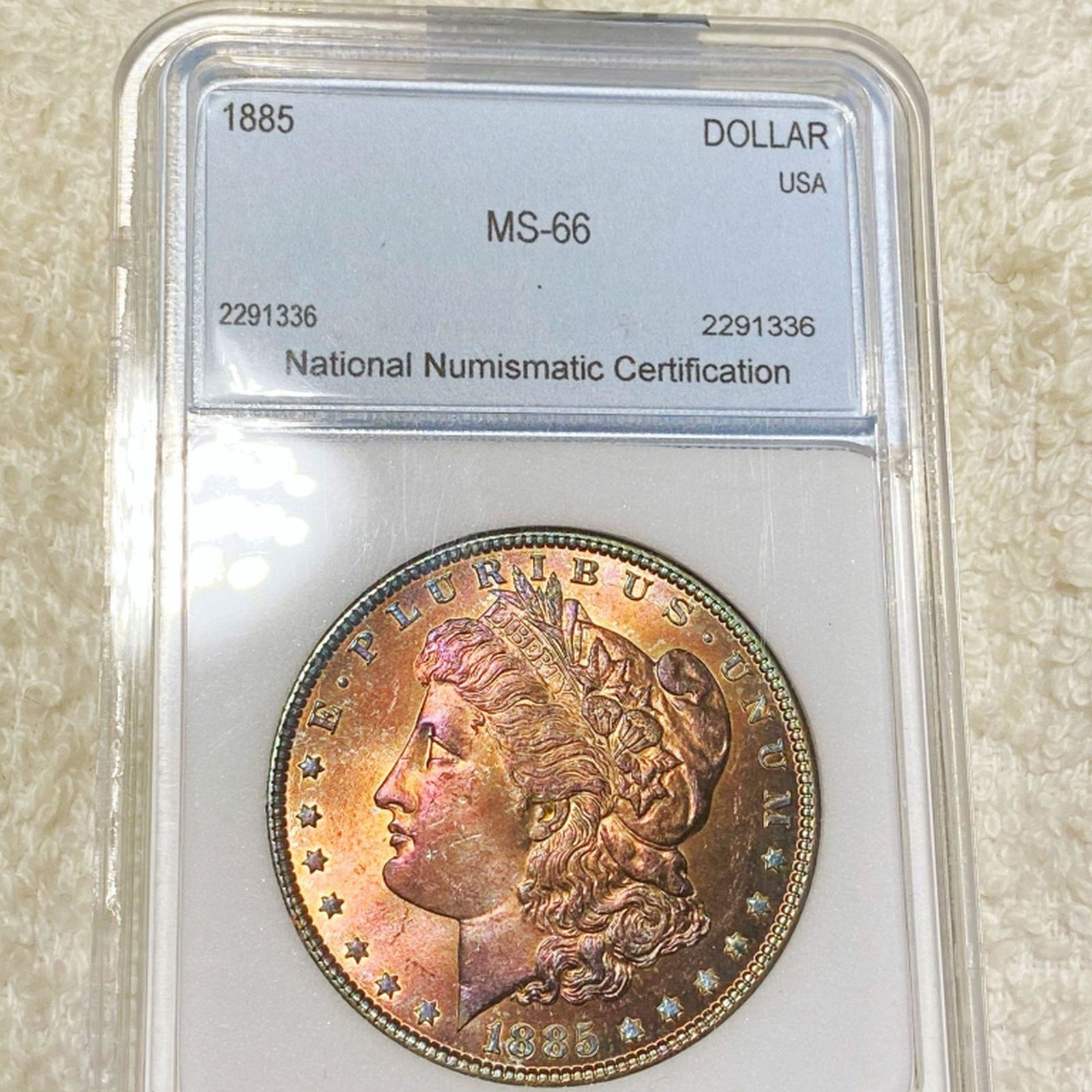 1885 Morgan Silver Dollar NNC - MS66 (1 of 2)