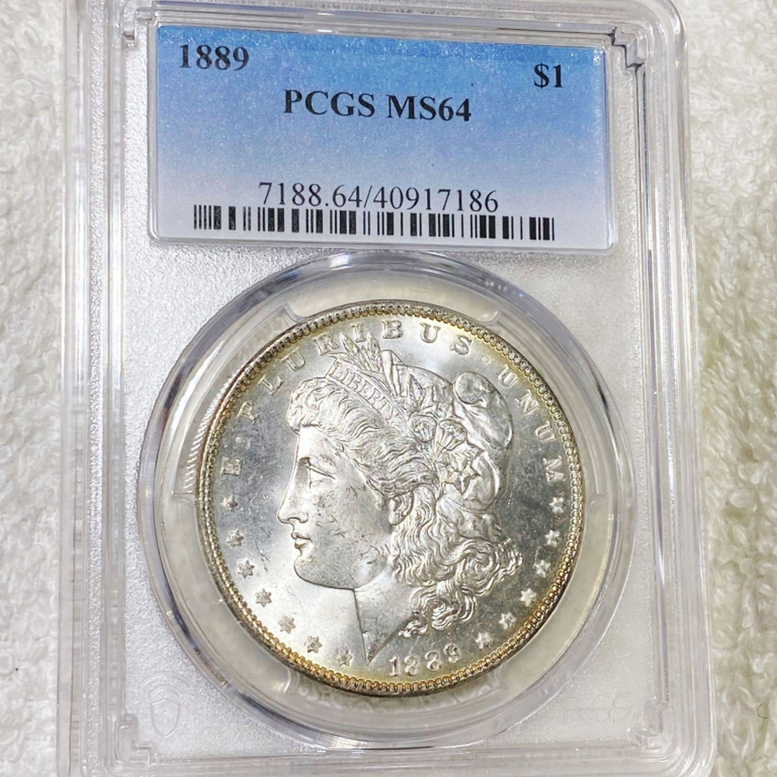 1889 Morgan Silver Dollar PCGS - MS64 (1 of 2)