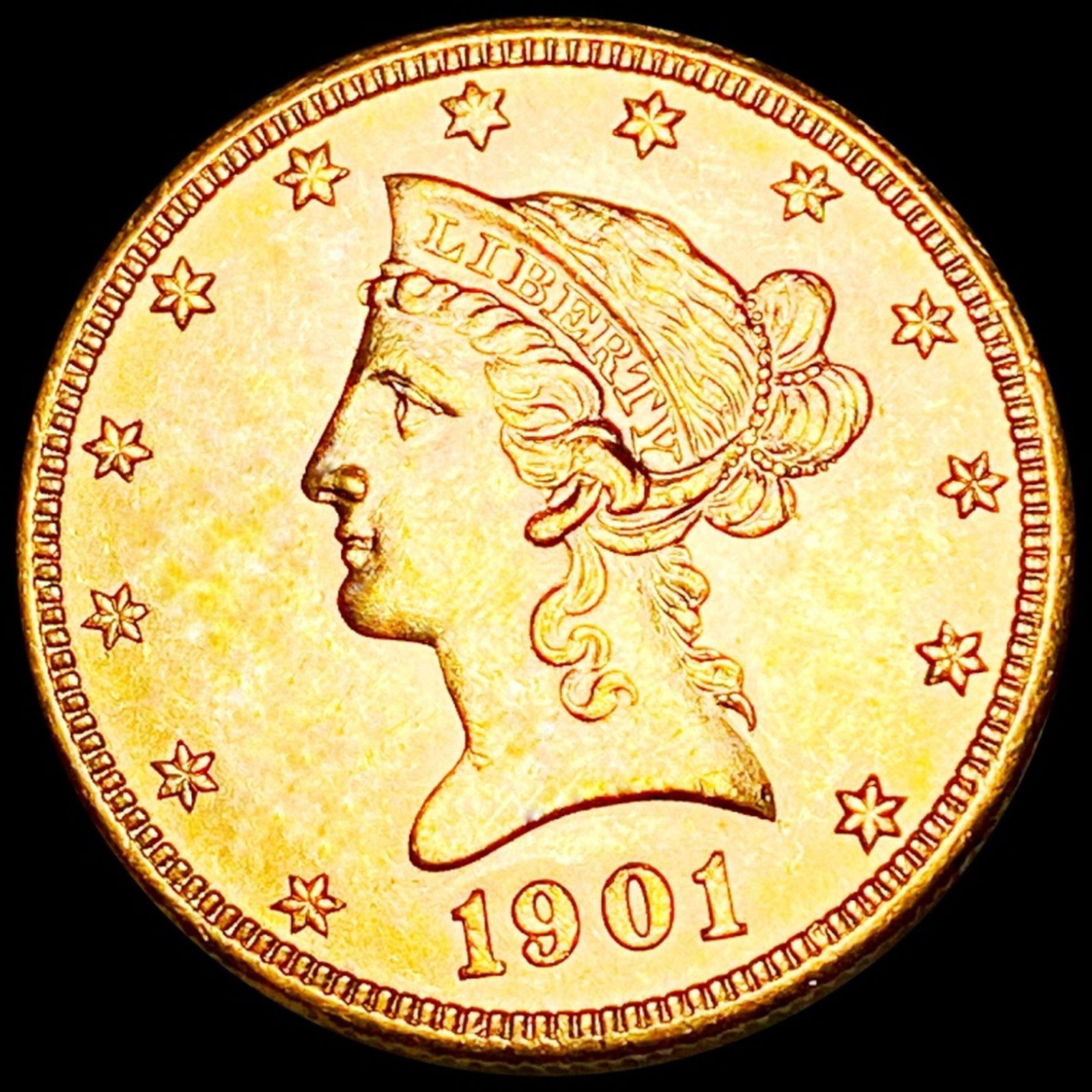 1901-S $10 Gold Eagle UNCIRCULATED (1 of 2)