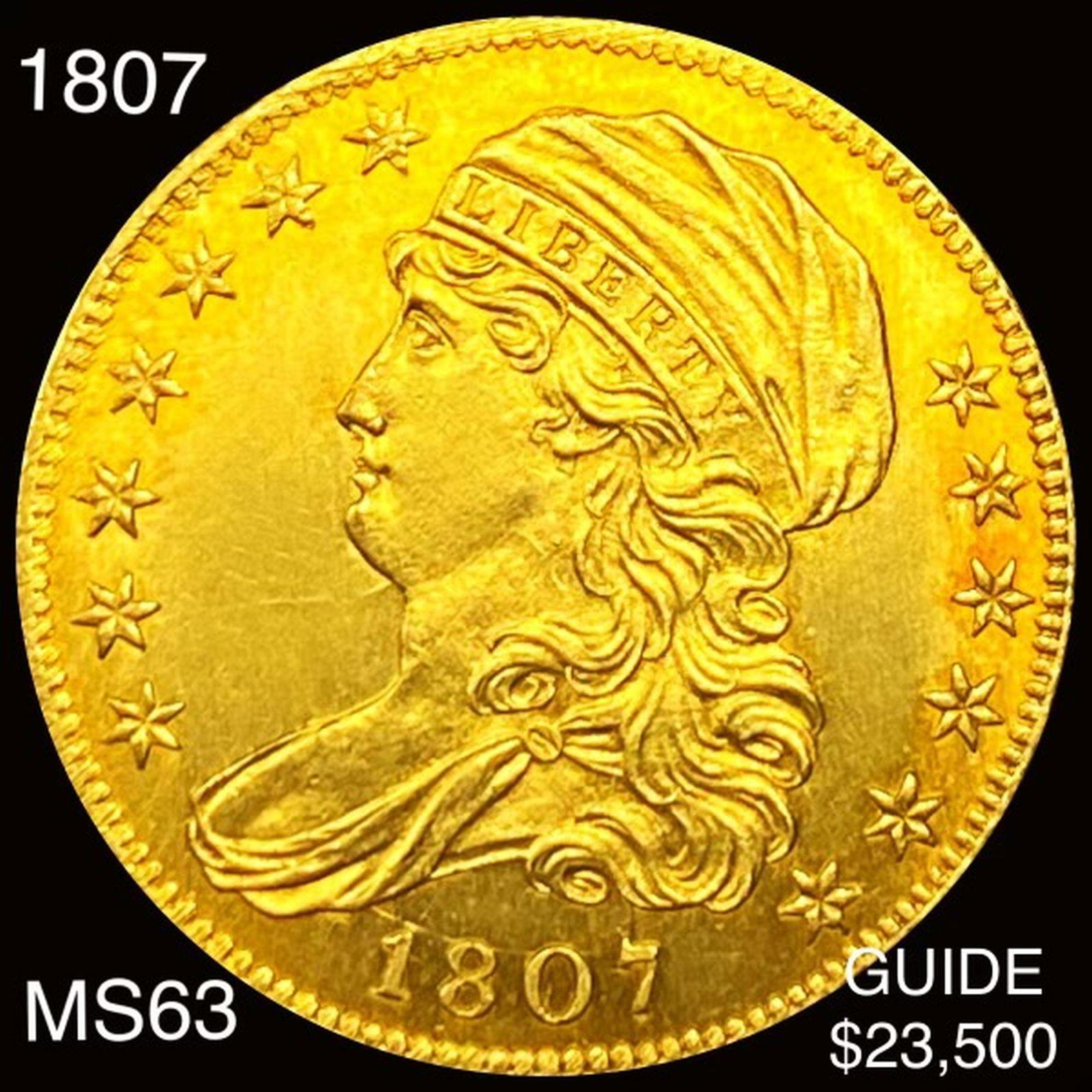 1807 $5 Gold Half Eagle CHOICE BU (1 of 4)