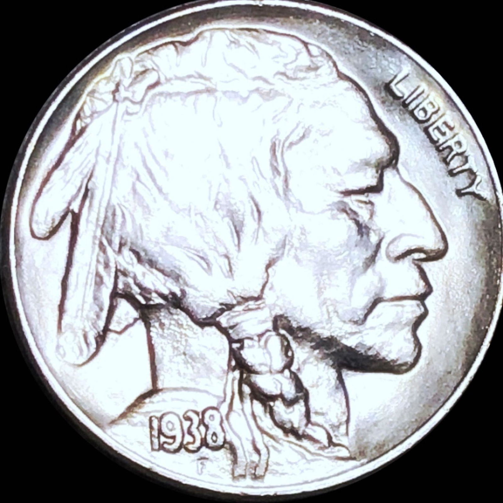 1938-D Buffalo Head Nickel UNCIRCULATED (1 of 2)