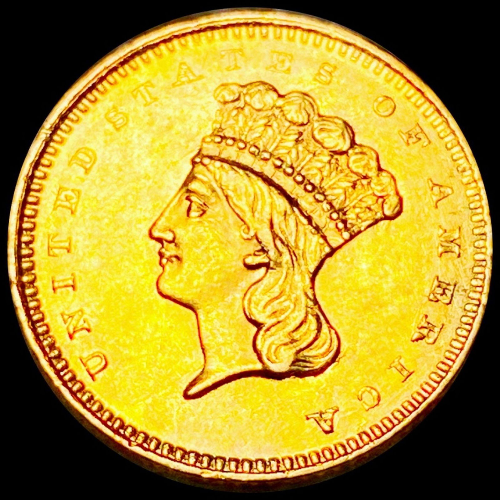 1861 Rare Gold Dollar UNCIRCULATED (1 of 2)