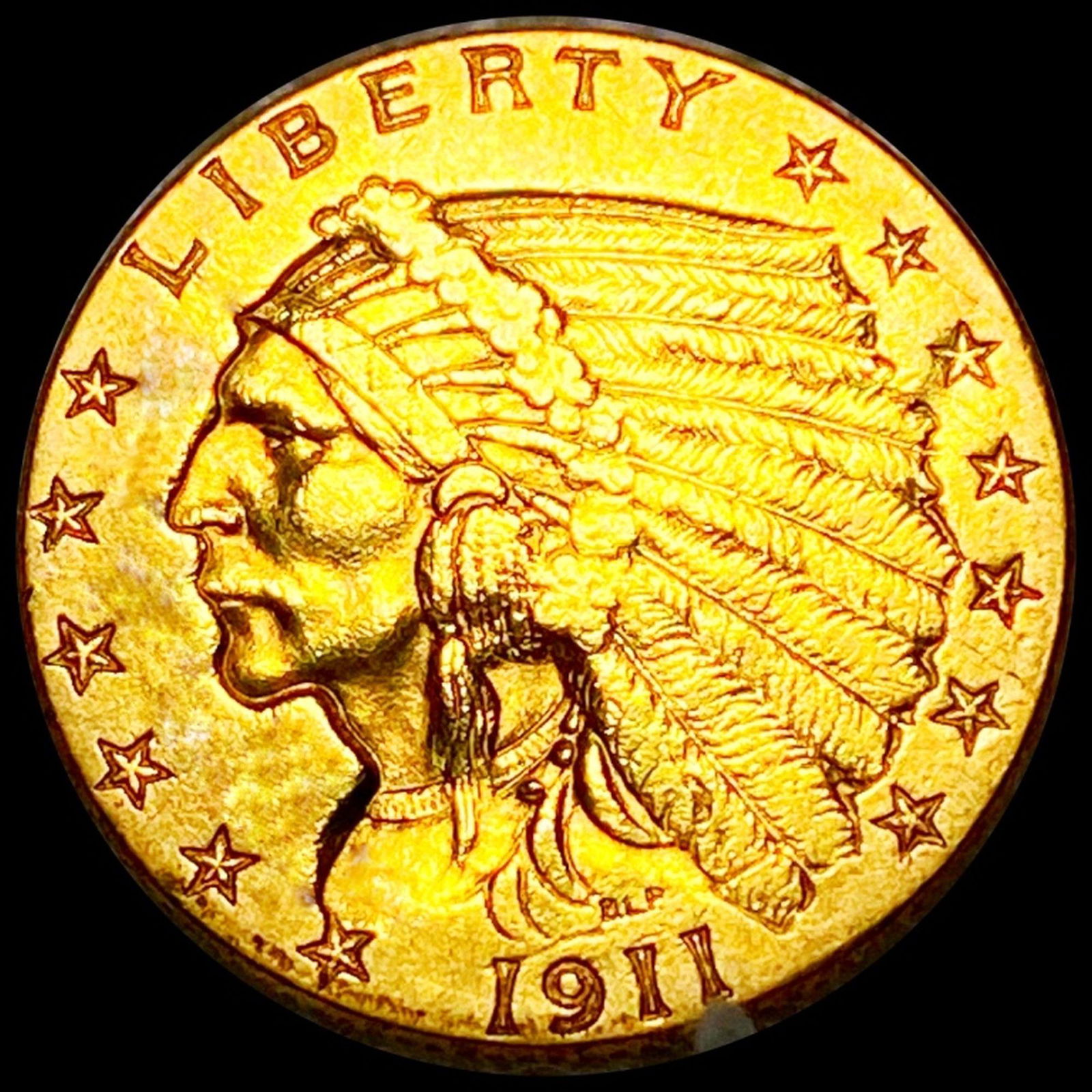 1911 $2.50 Gold Quarter Eagle UNCIRCULATED (1 of 2)