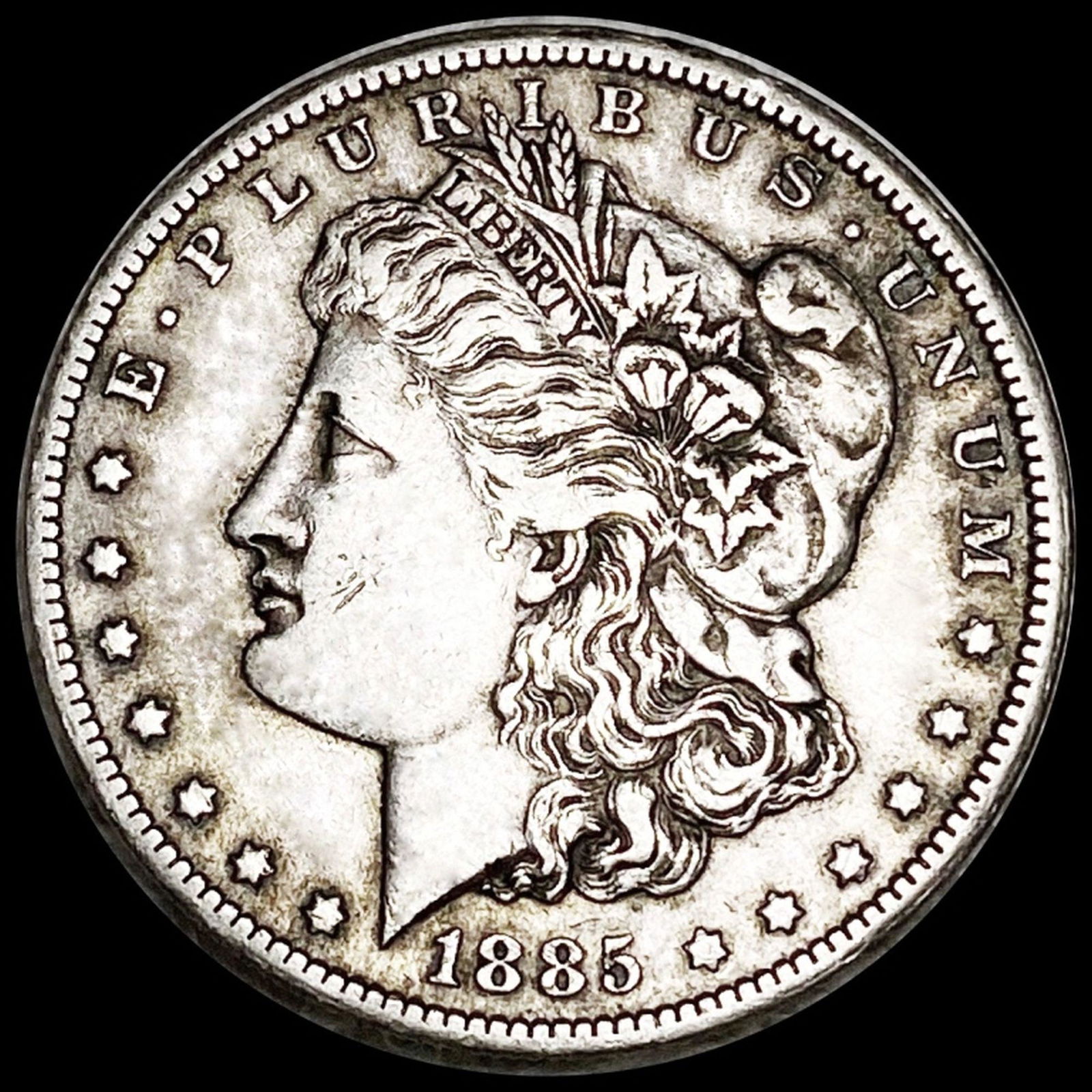 1885-CC Morgan Silver Dollar XF (1 of 2)