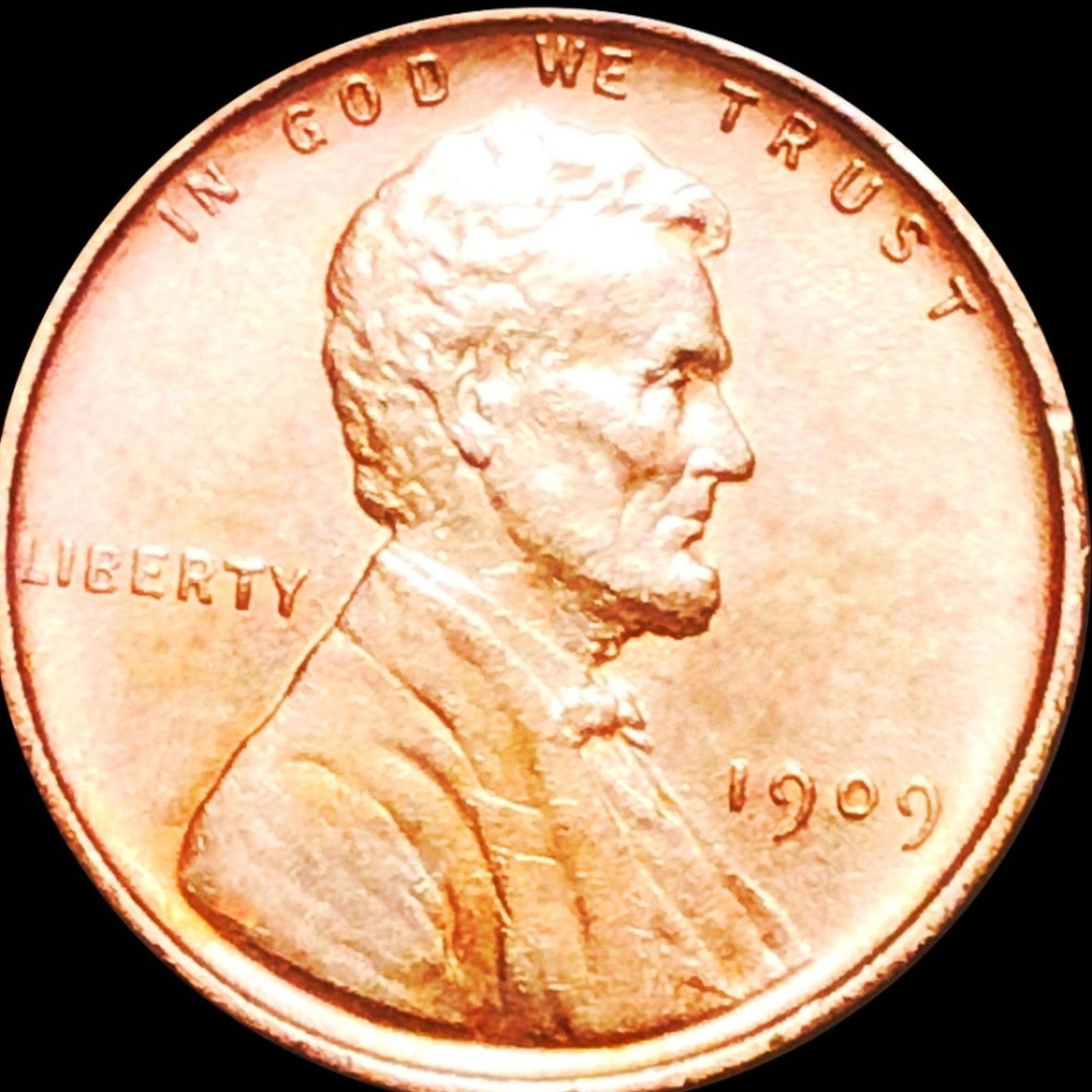 1909 V.D.B. Lincoln Wheat Penny UNCIRCULATED (1 of 2)