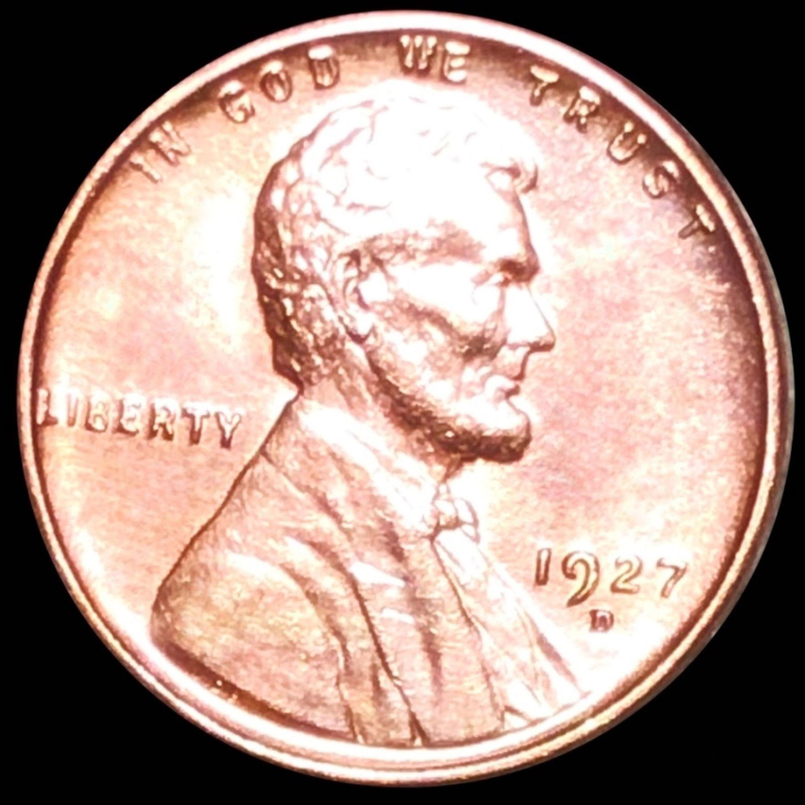 1927-D Lincoln Wheat Penny UNCIRCULATED (1 of 2)