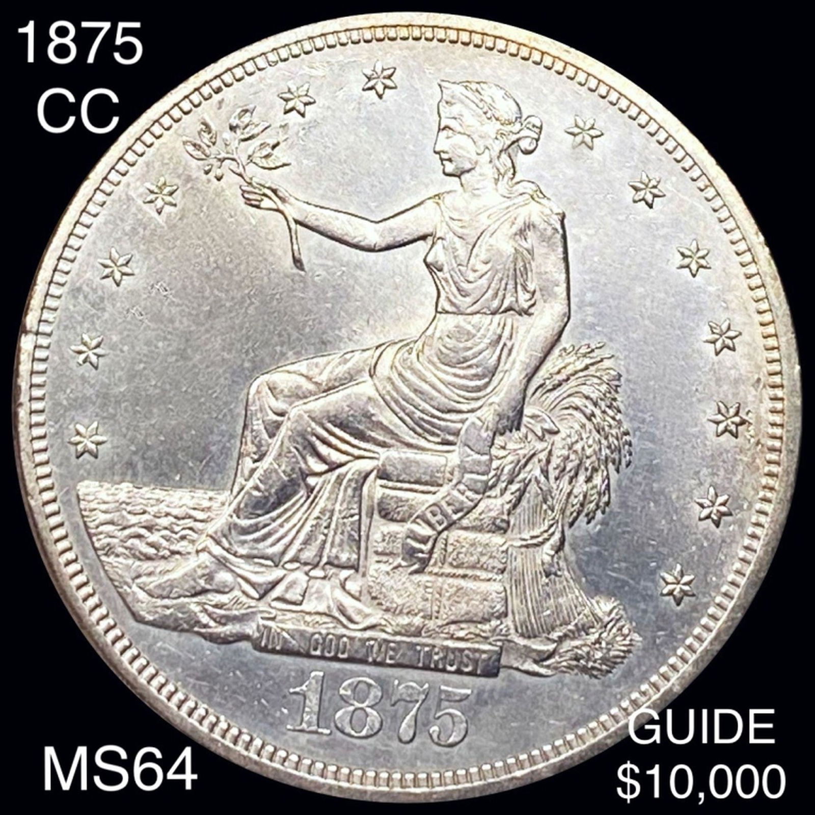 1875-CC Silver Trade Dollar CHOICE BU (1 of 2)