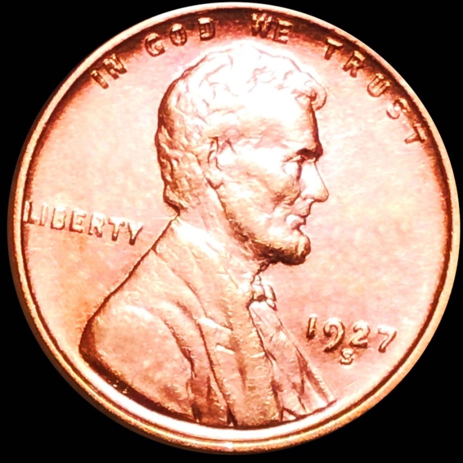 1927-S Lincoln Wheat Penny UNCIRCULATED (1 of 2)