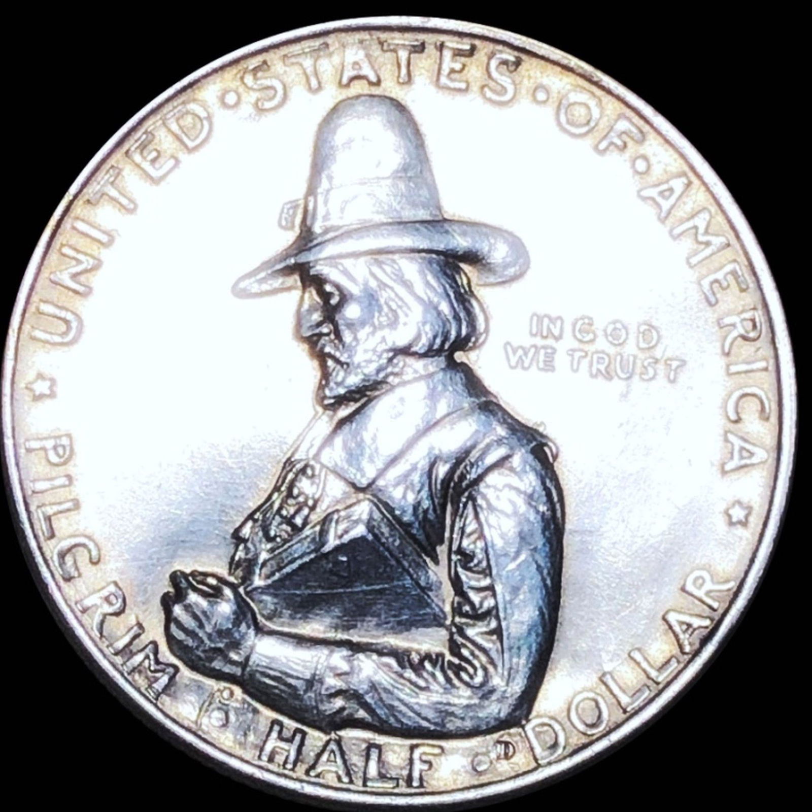 1920 Pilgrim Half Dollar UNCIRCULATED (1 of 2)