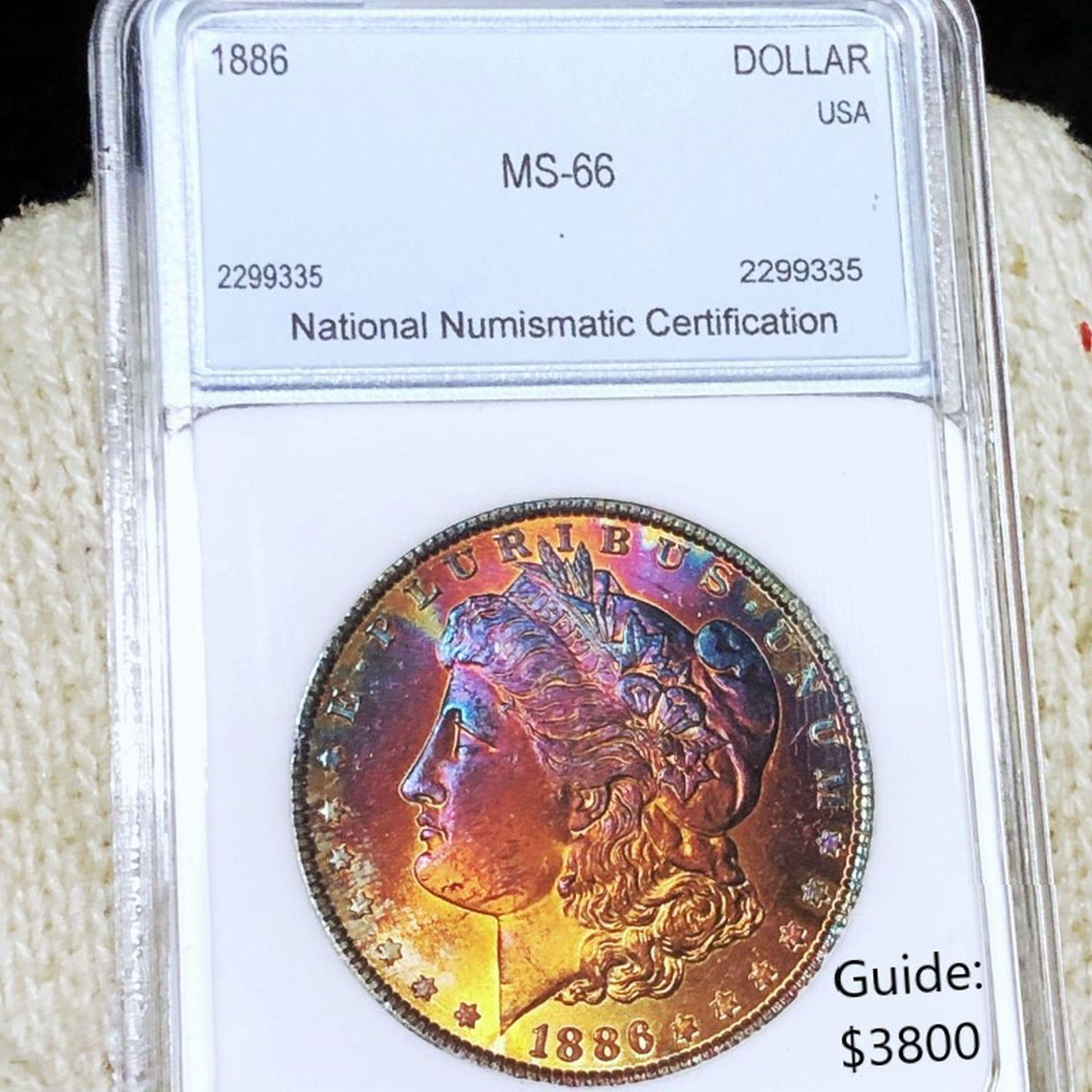 1886 Morgan Silver Dollar NNC - MS66 (1 of 2)