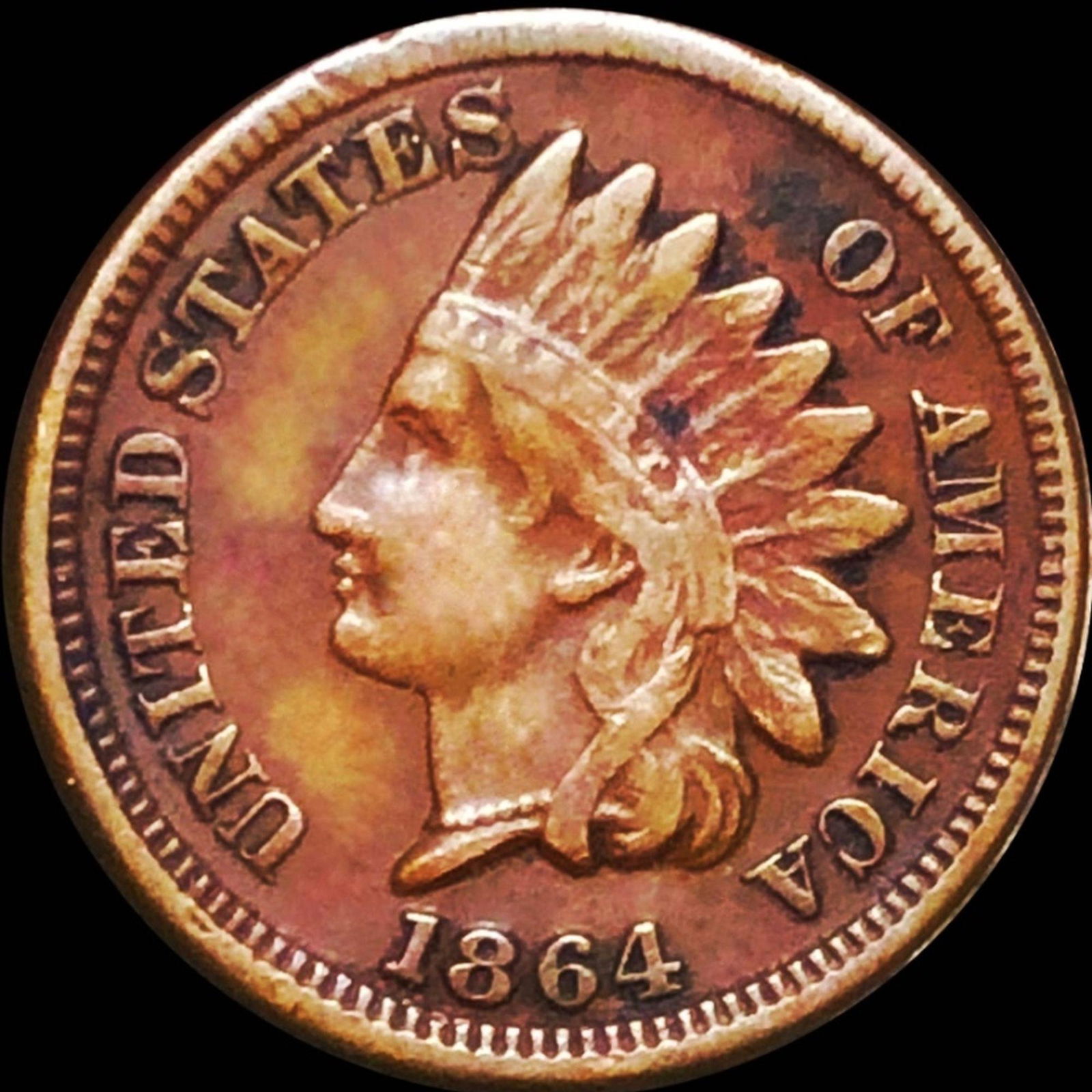 1864  Indian Head Penny LIGHTLY CIRCULATED (1 of 2)