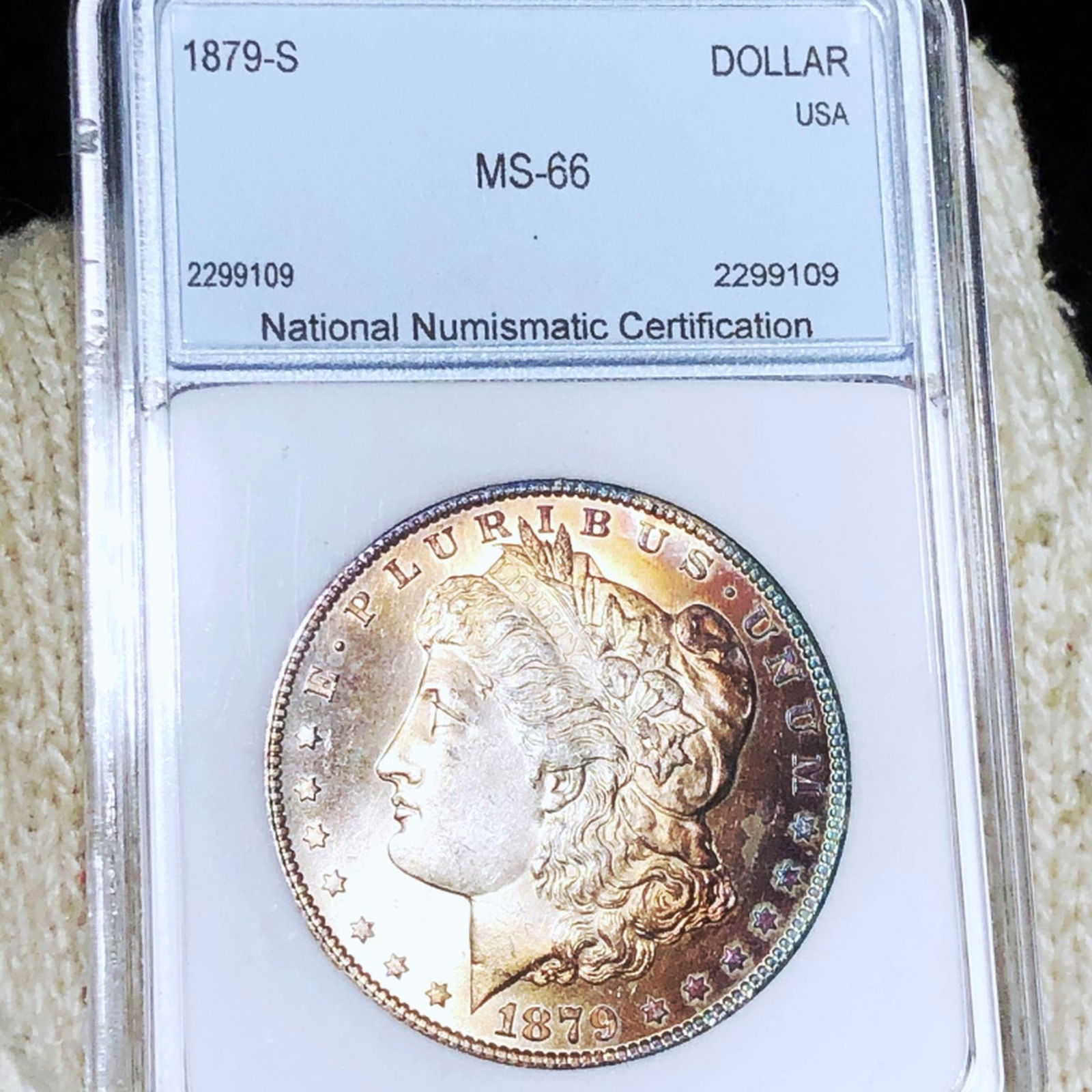 1879-S Morgan Silver Dollar NNC - MS66 (1 of 2)