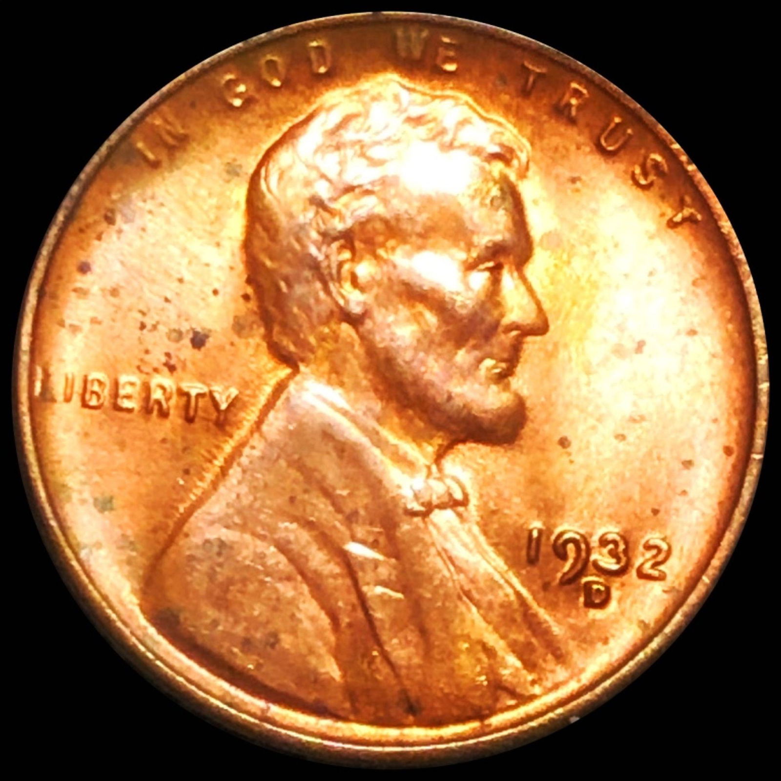 1932-D Lincoln Wheat Penny UNCIRCULATED (1 of 2)