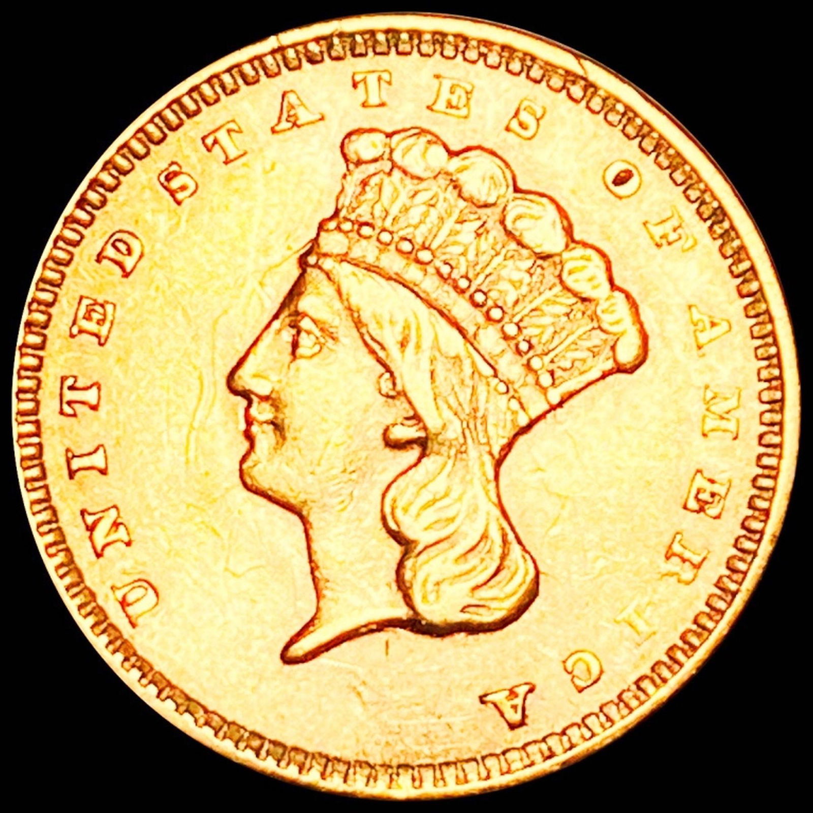 1856 Rare Gold Dollar UNCIRCULATED (1 of 2)