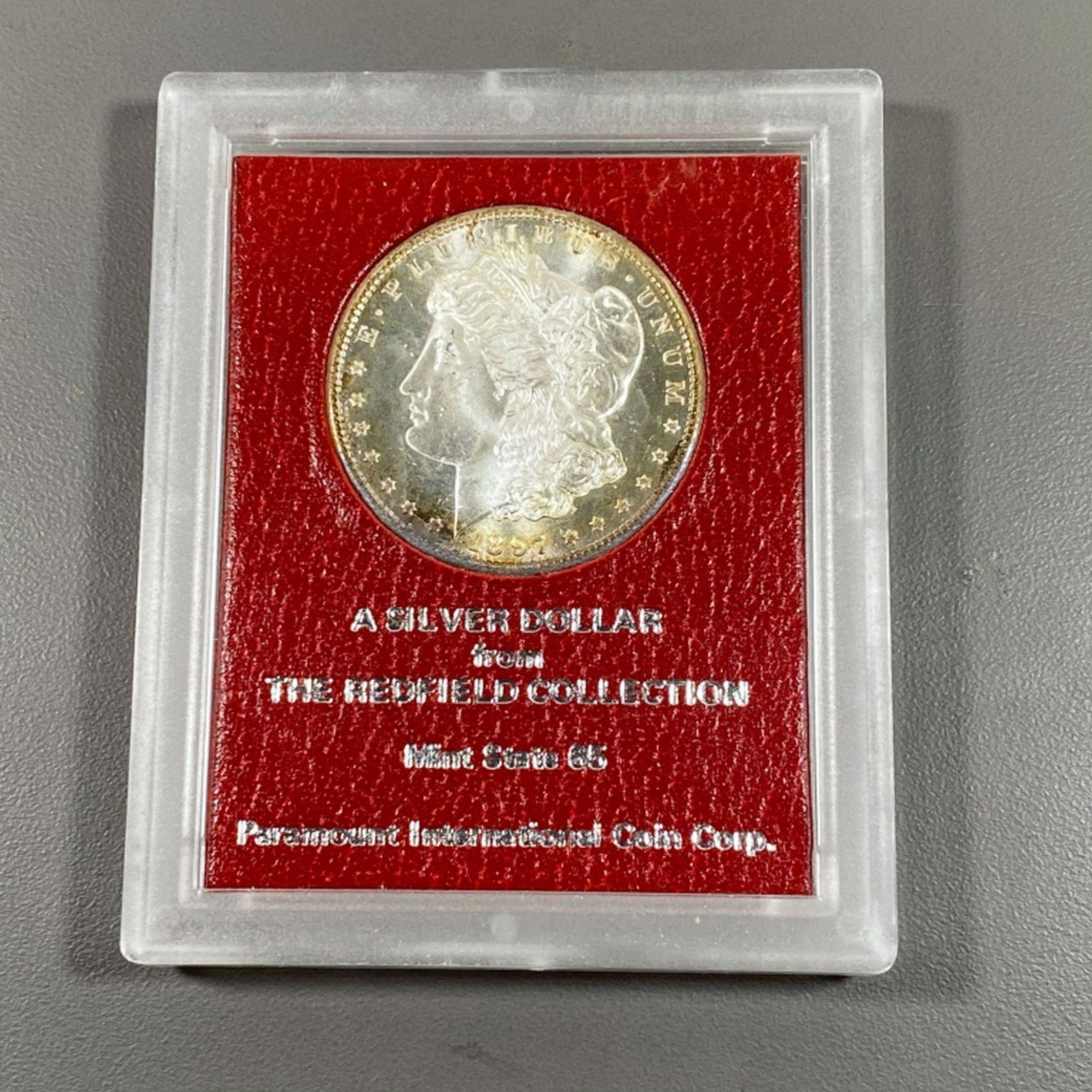 1897-S Morgan Silver Dollar REDFIELD - MS65 (1 of 2)