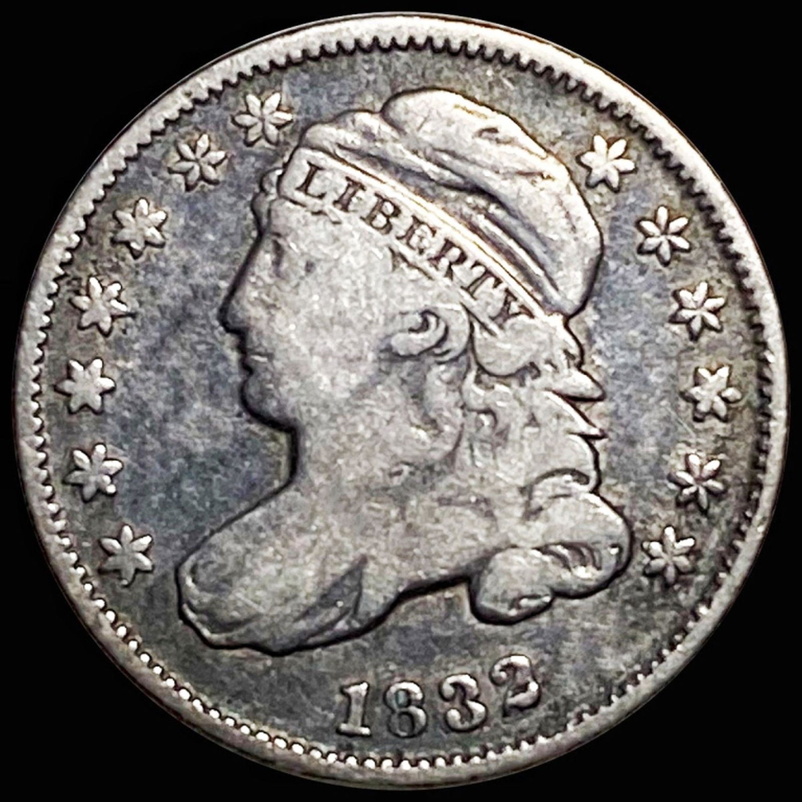 1832 Capped Bust Dime NICELY CIRCULATED (1 of 2)