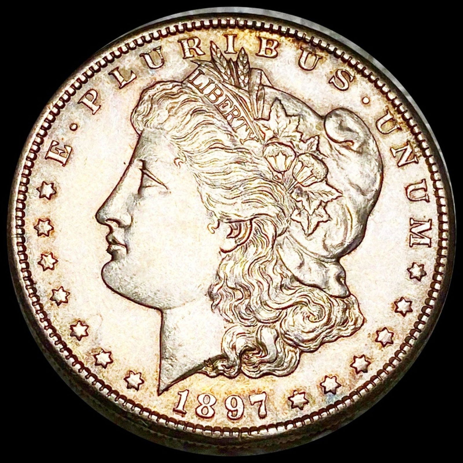 1897-S Morgan Silver Dollar UNCIRCULATED (1 of 2)