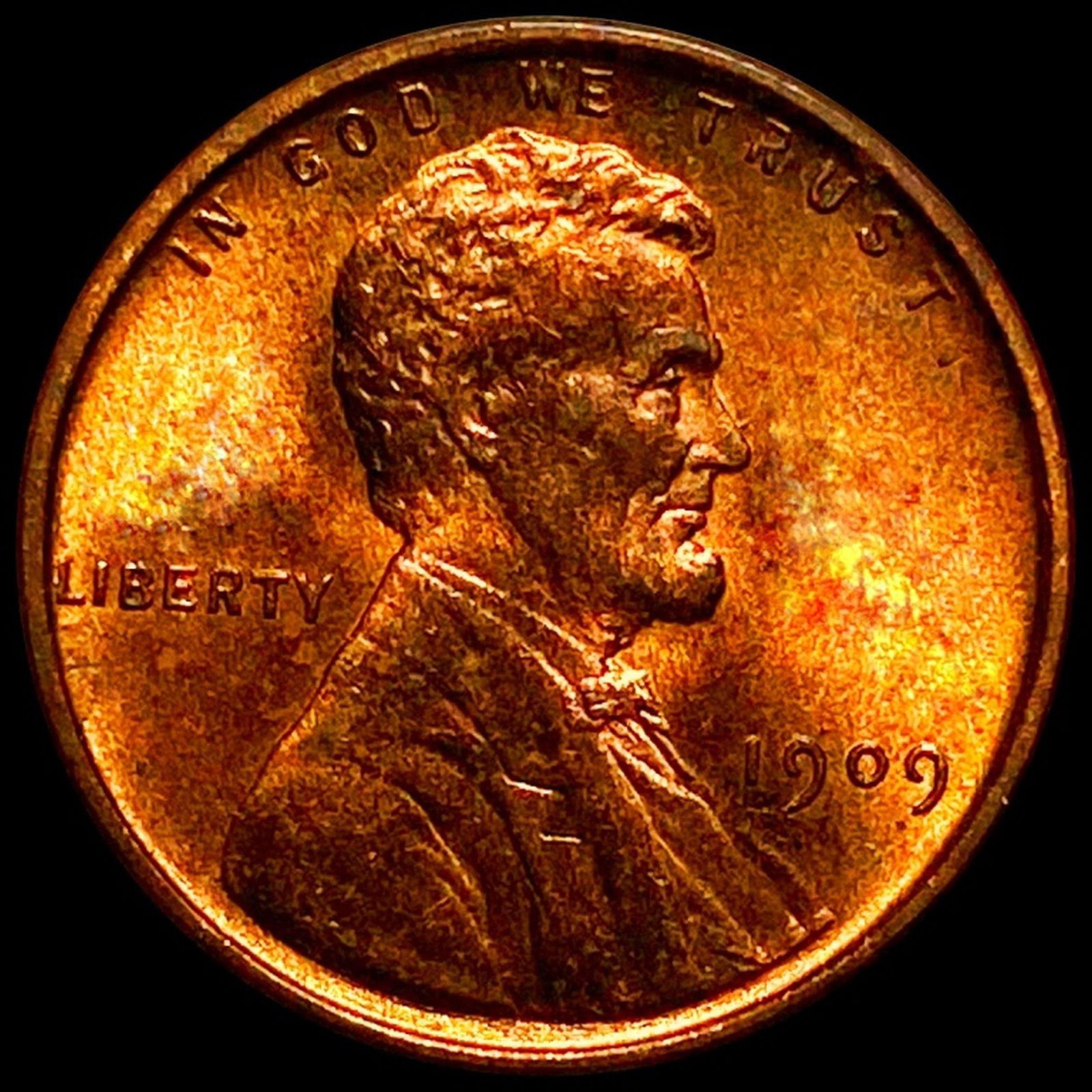 1909 V.D.B. Lincoln Wheat Penny UNCIRCULATED (1 of 2)