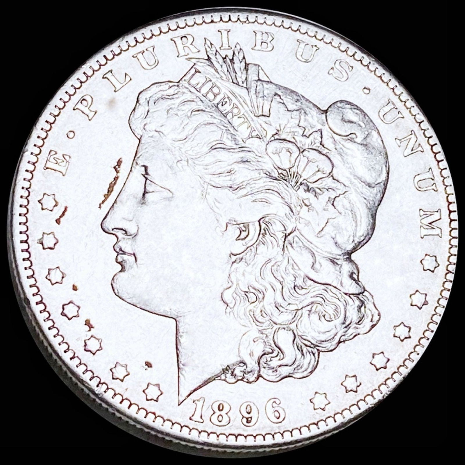 1896-S Morgan Silver Dollar CLOSELY UNCIRCULATED (1 of 2)