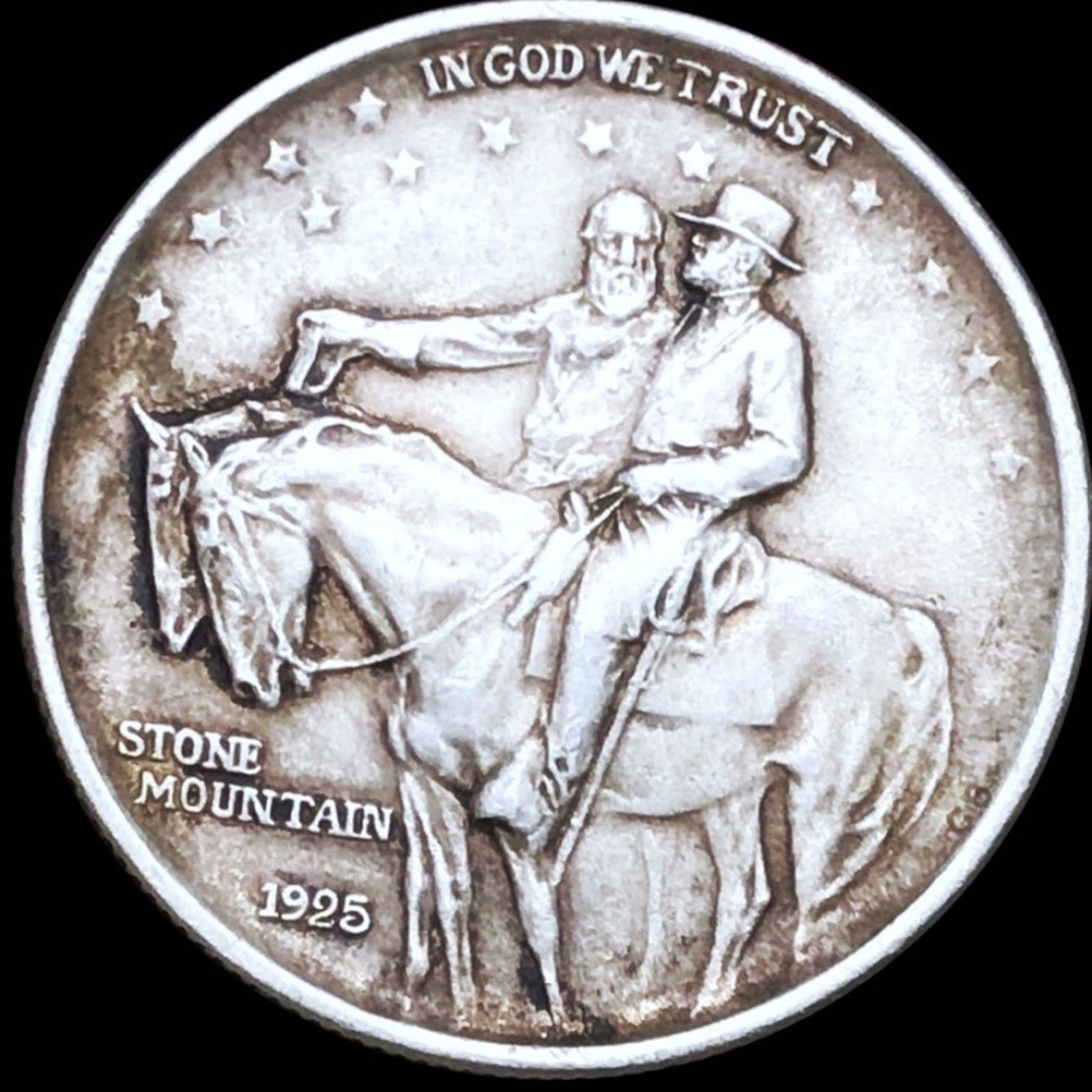 1925 Stone Mountain Half Dollar XF+ (1 of 2)