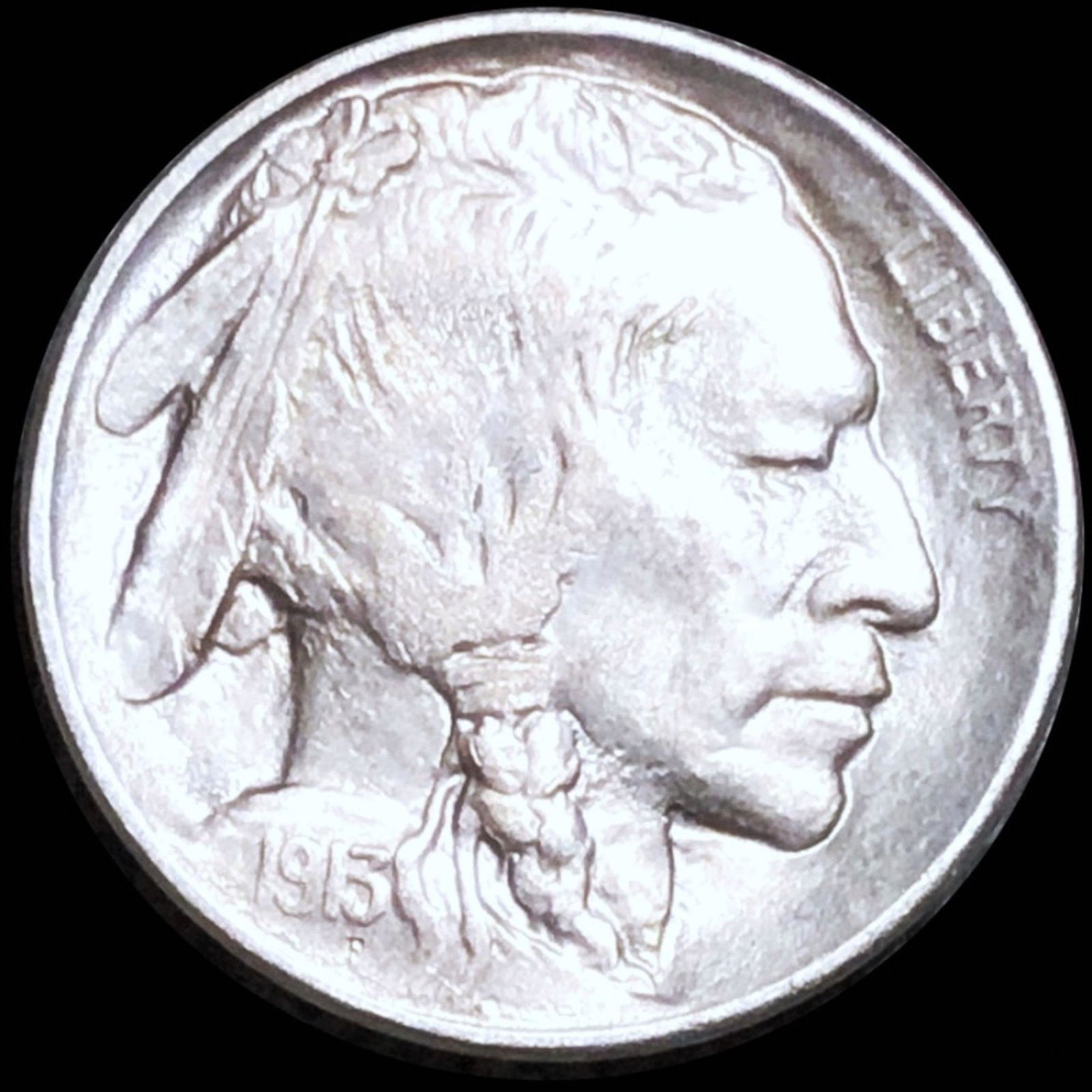 1913 Type 2 Buffalo Head Nickel NEARLY UNC (1 of 2)