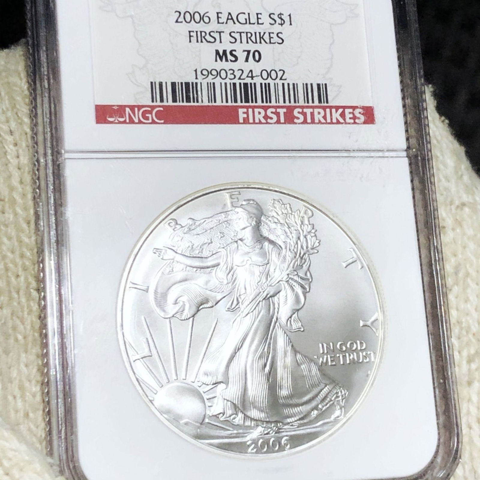 2006 Silver Eagle NGC - MS70 (1 of 2)