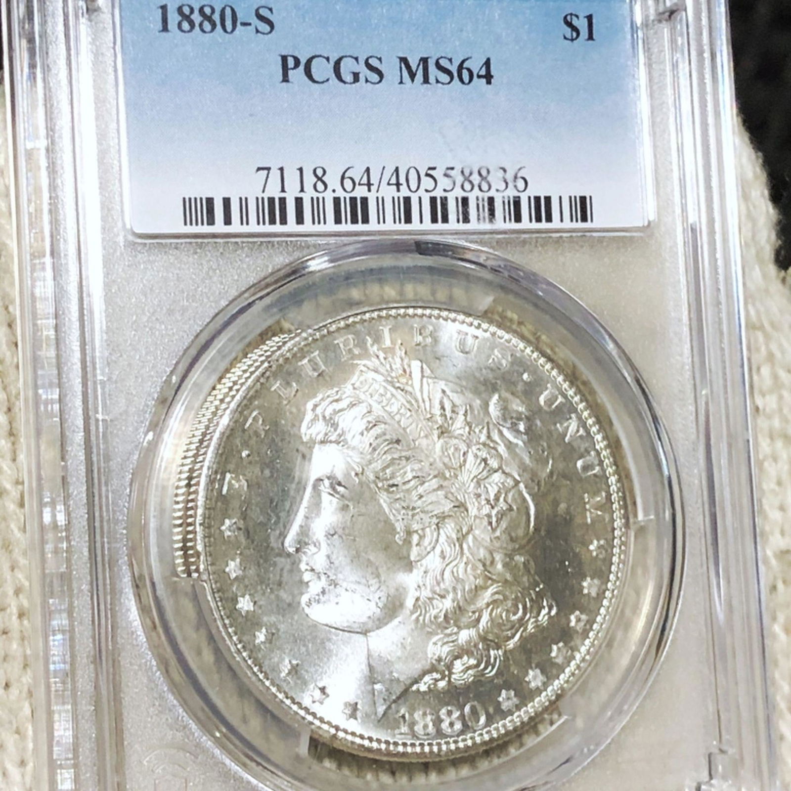 1880-S Morgan Silver Dollar PCGS - MS64 (1 of 2)