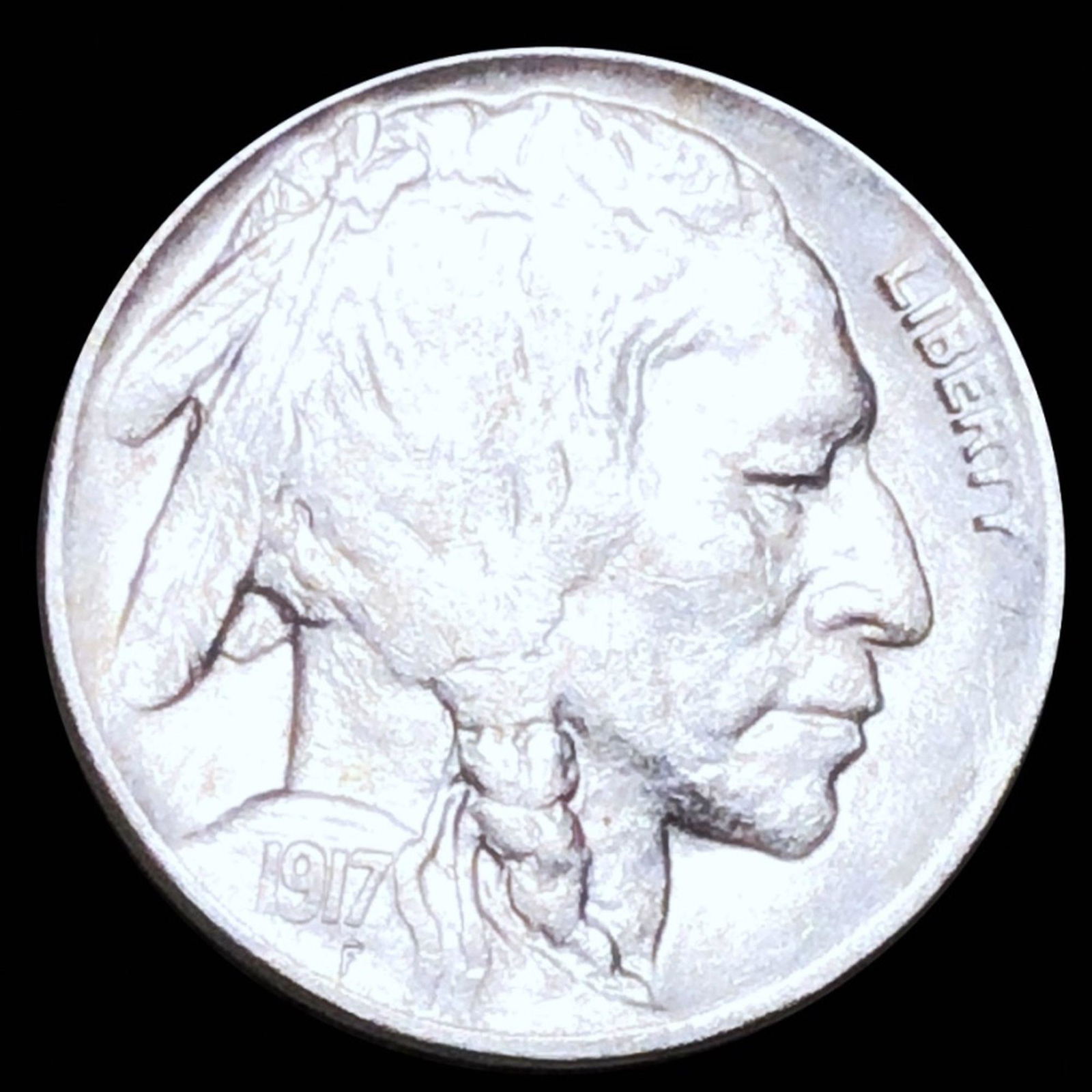 1917-S Buffalo Head Nickel LIGHTLY CIRCULATED (1 of 2)