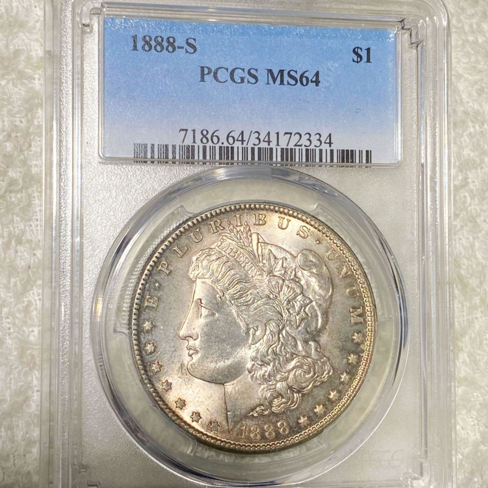 1888-S Morgan Silver Dollar PCGS - MS64 (1 of 2)