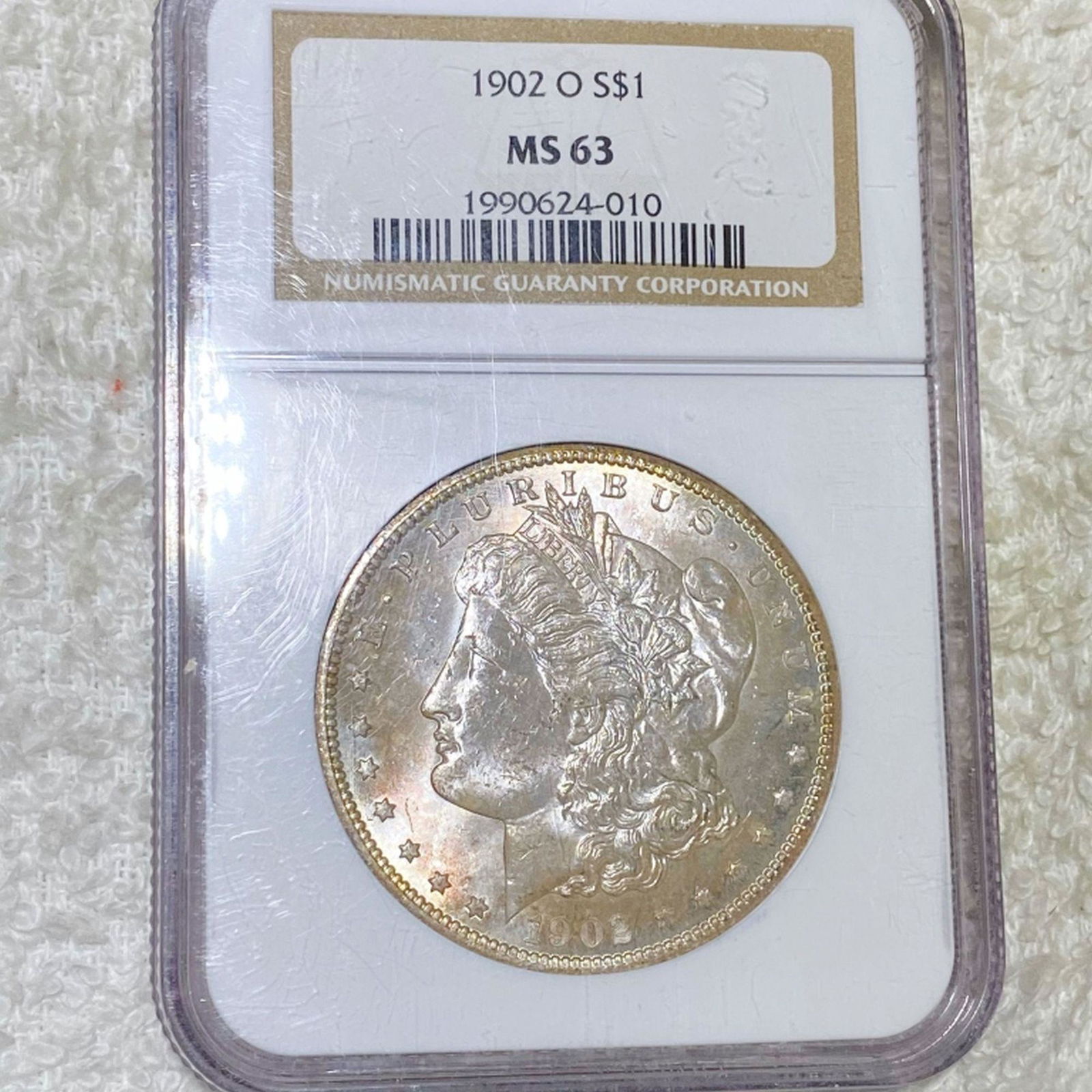 1902-O Morgan Silver Dollar NGC - MS63 (1 of 2)