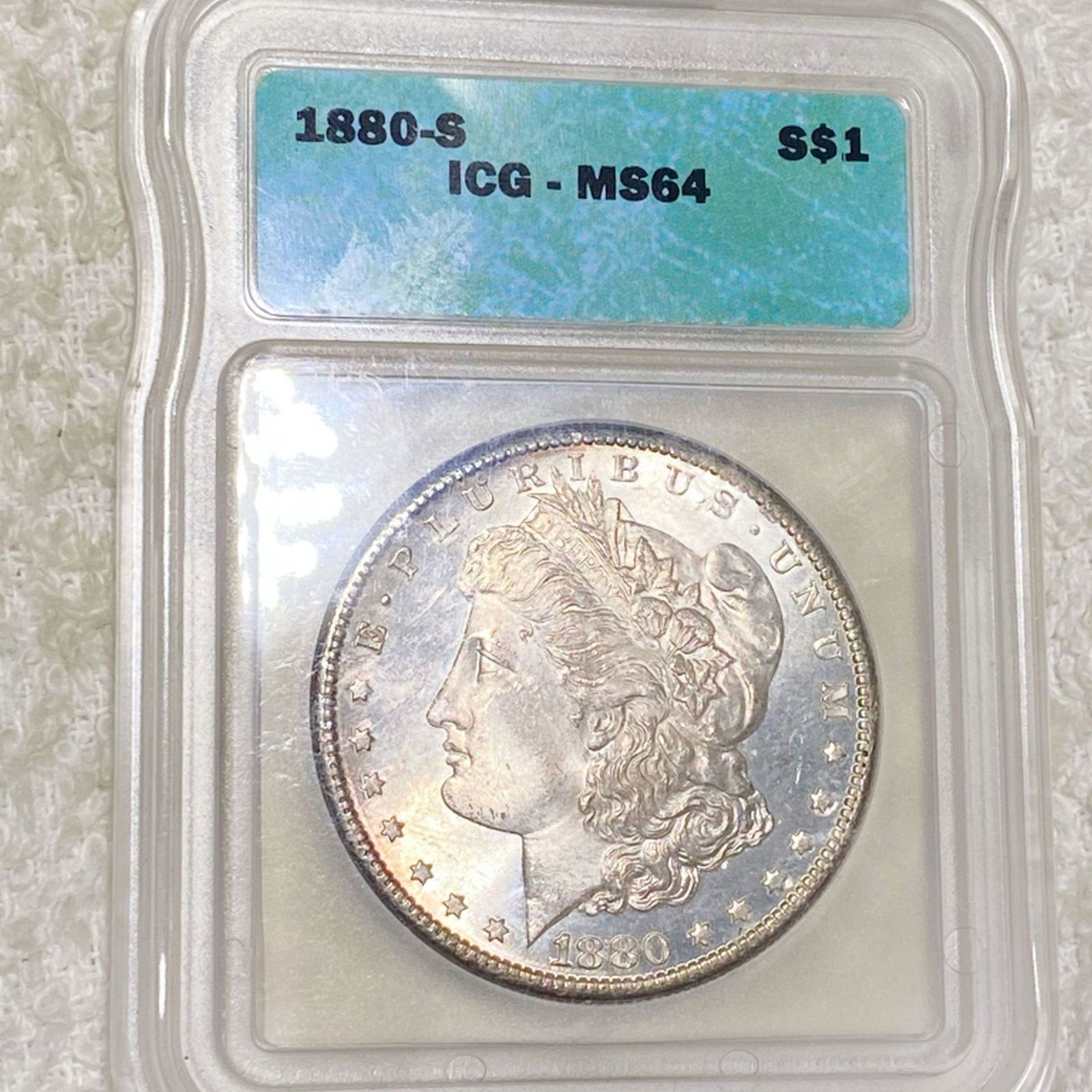 1880-S Morgan Silver Dollar ICG - MS64 (1 of 2)