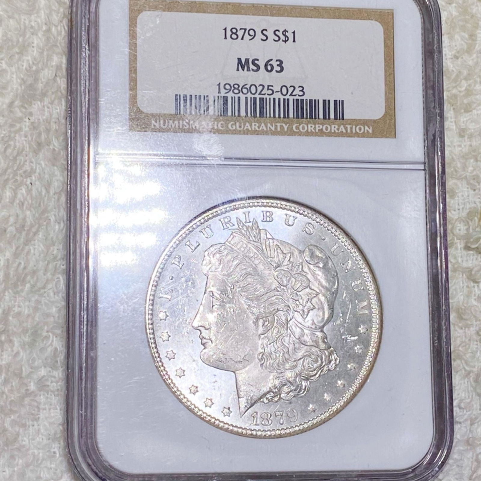 1879-S Morgan Silver Dollar NGC - MS63 (1 of 2)