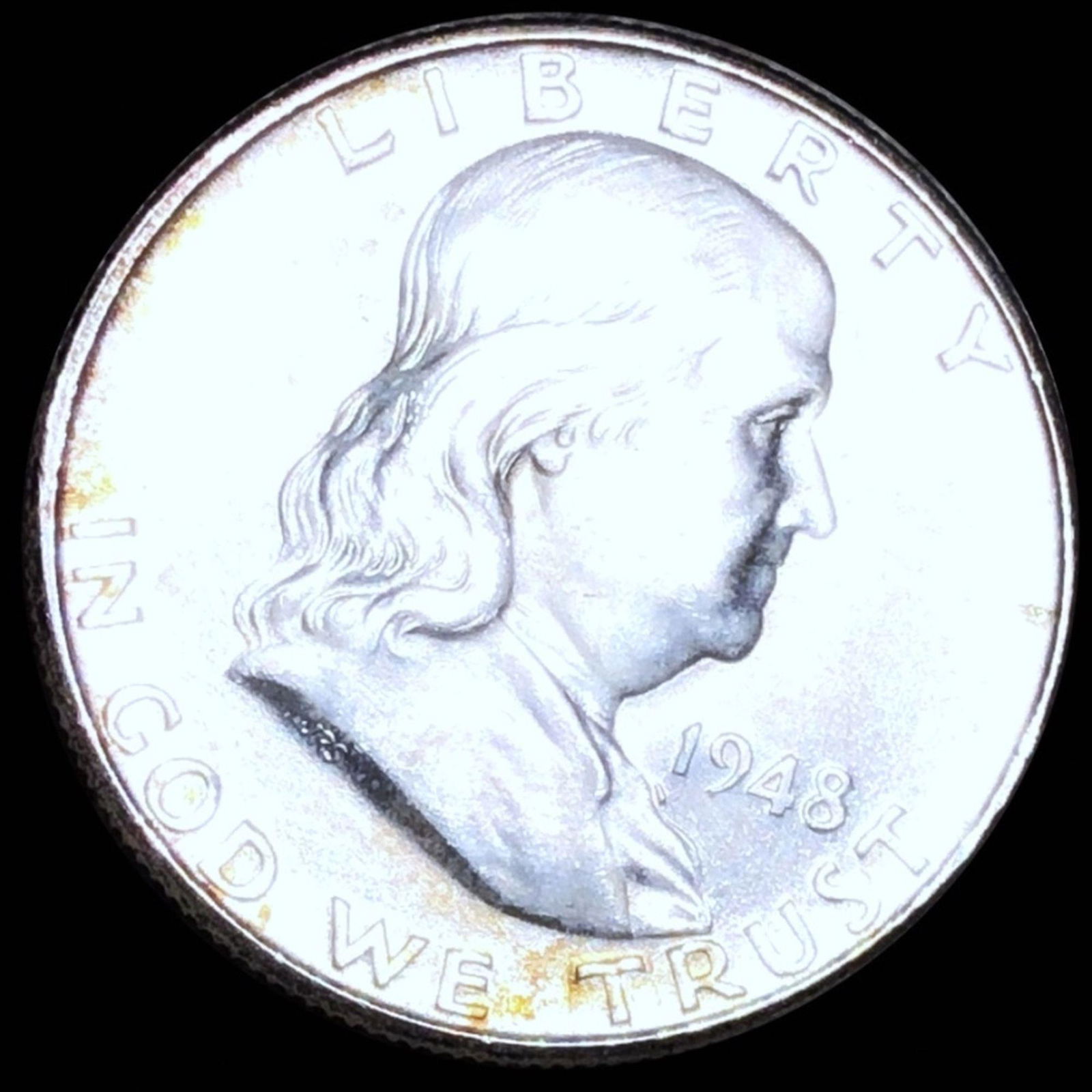 1948-S Franklin Half Dollar UNCIRCULATED (1 of 2)