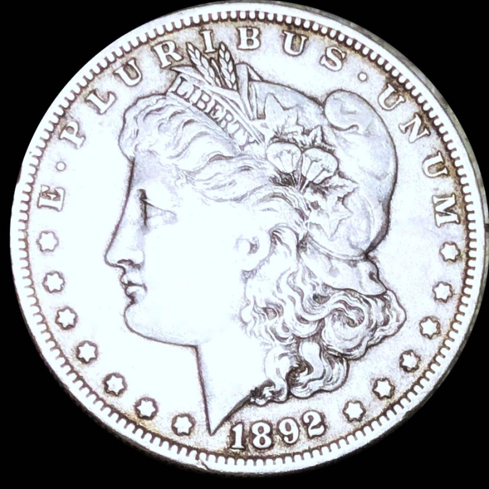 1892-O Morgan Silver Dollar LIGHTLY CIRCULATED (1 of 2)
